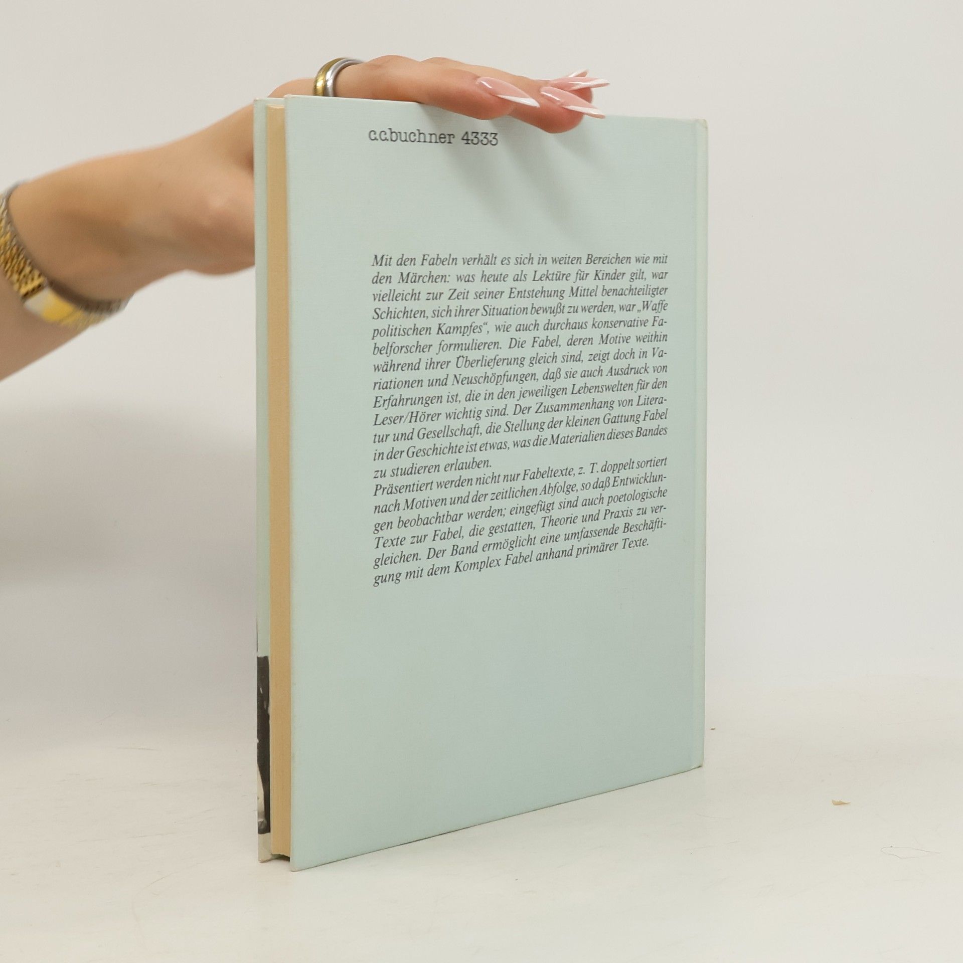 Erwin Leibfried Themen Texte Interpretationen - 3: Fabel