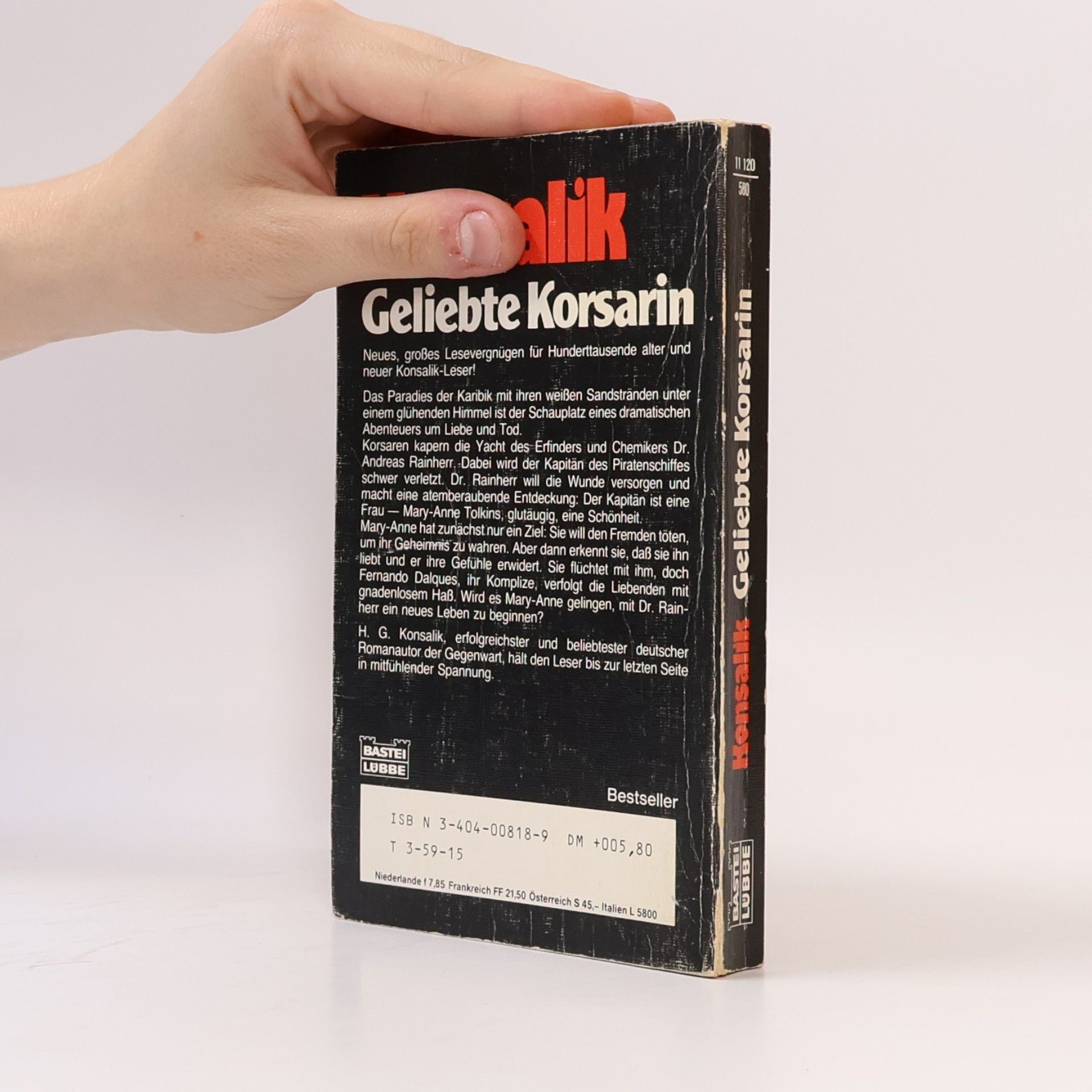 Heinz Günther Konsalik Geliebte Korsarin