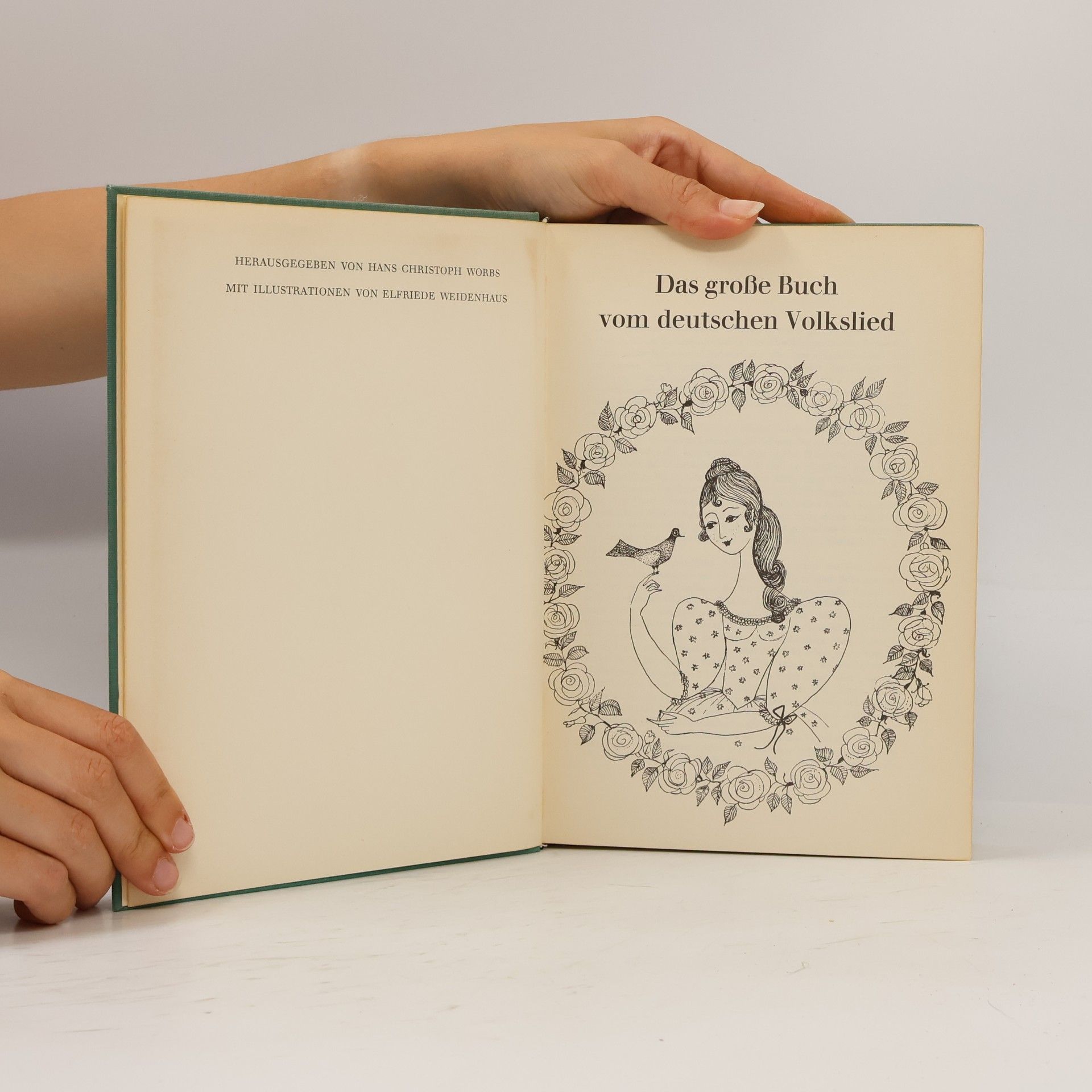 Hans Christoph Worbs Das große Buch vom deutschen Volkslied