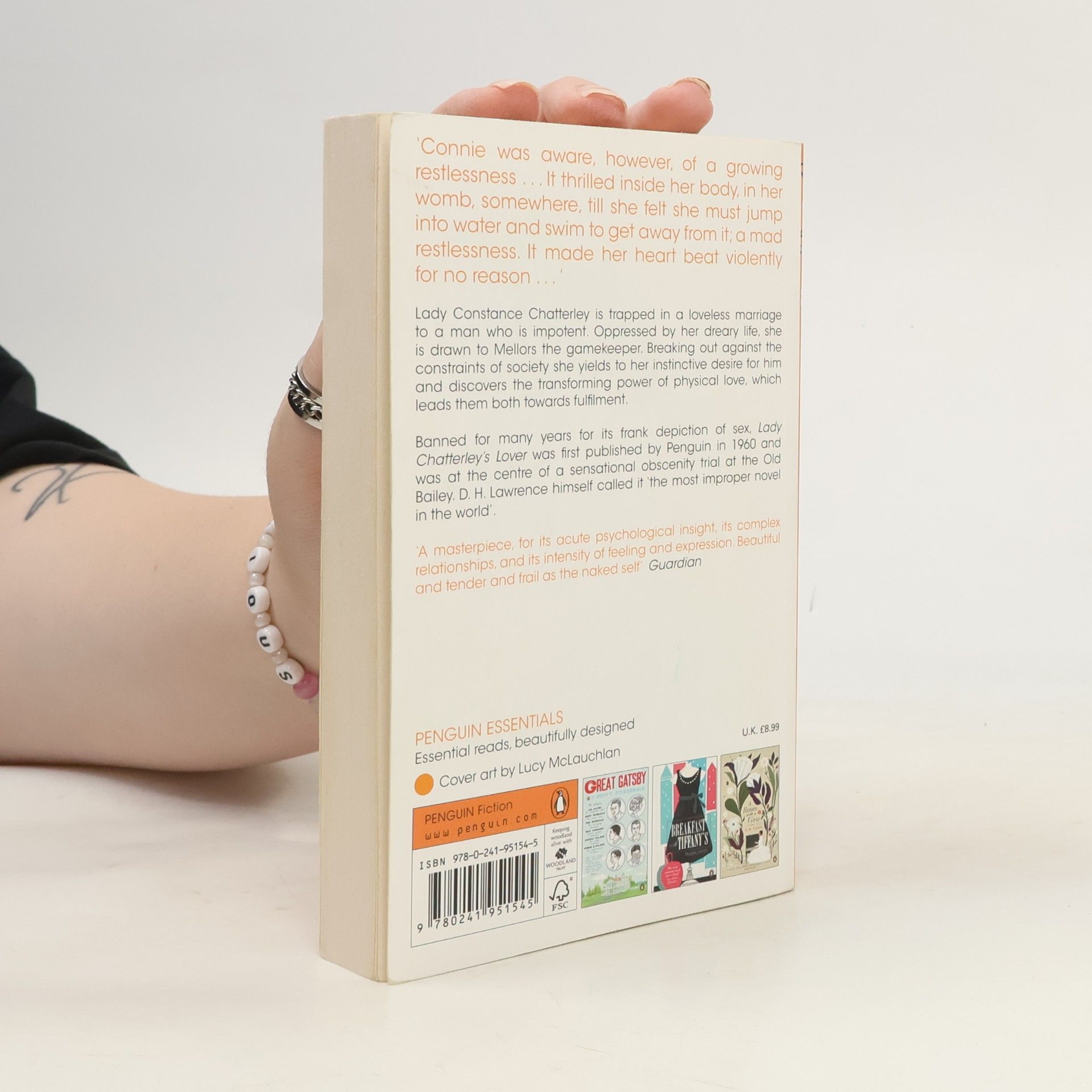 David Herbert Lawrence Lady Chatterley's Lover