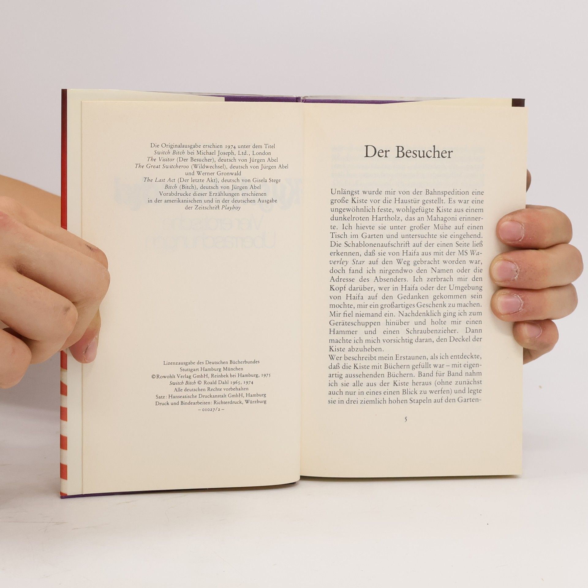 Roald Dahl Kuschelmuschel