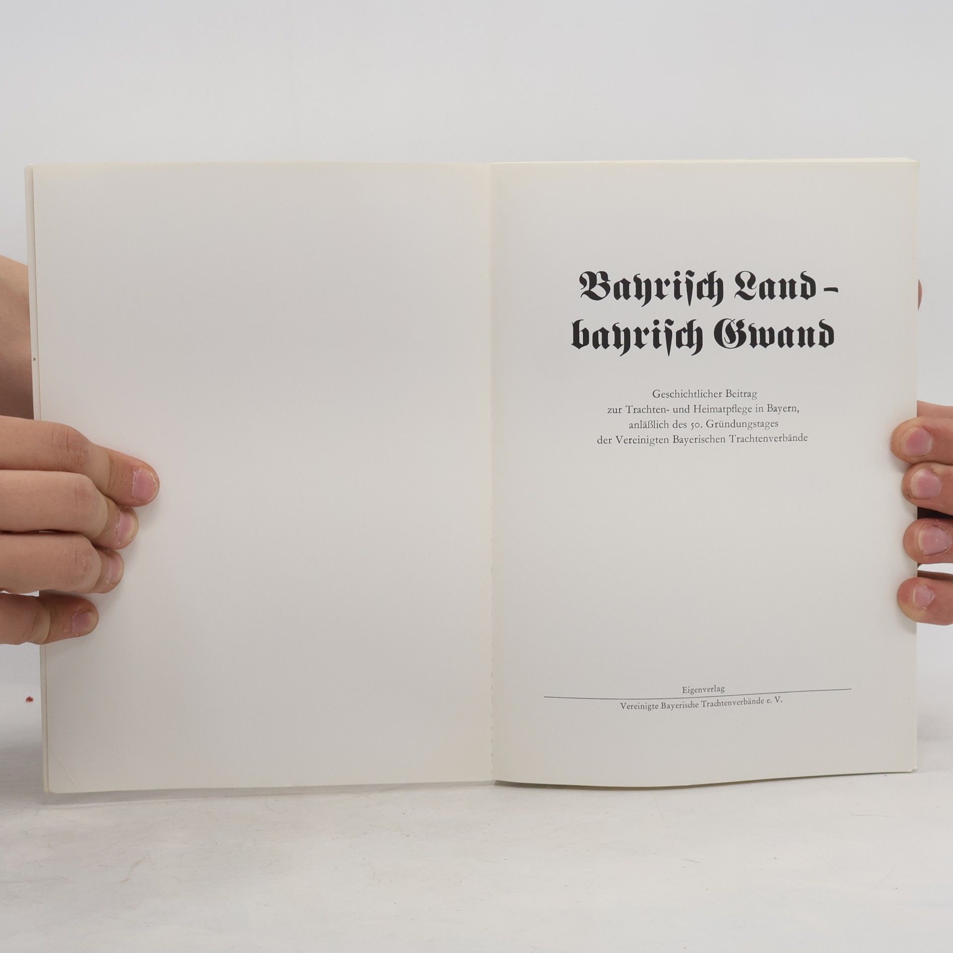 Various authors Bayrisch Land - bayrisch Gwand