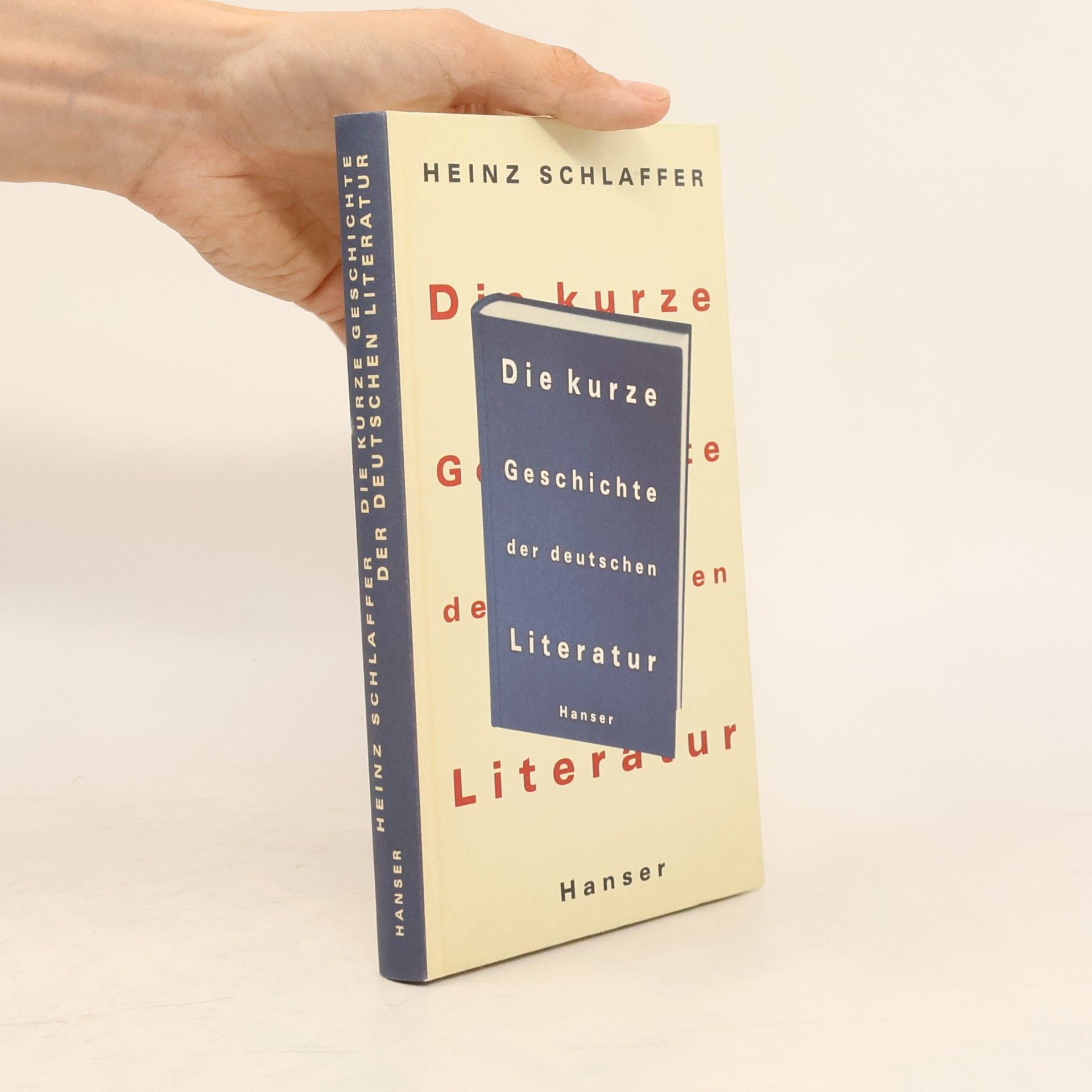 Heinz Schlaffer Die kurze Geschichte der deutschen Literatur