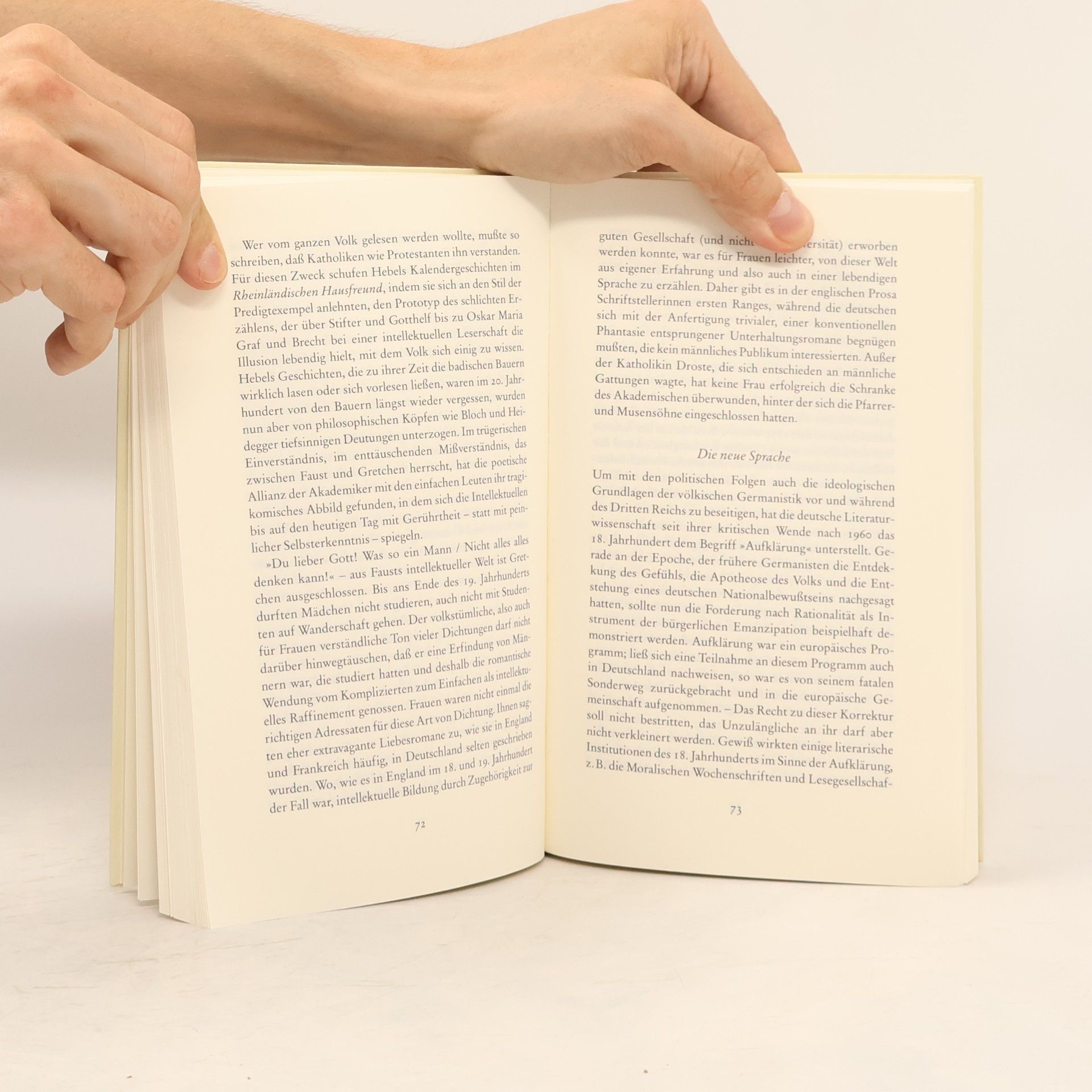Heinz Schlaffer Die kurze Geschichte der deutschen Literatur