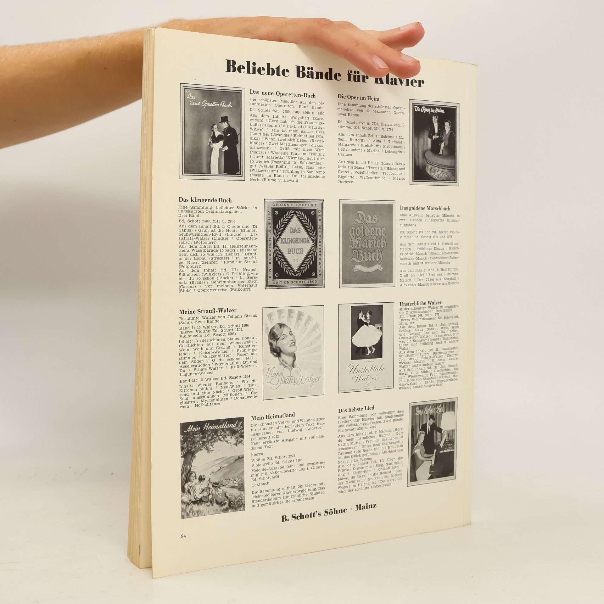 Autores varios Das neue Operetten Buch