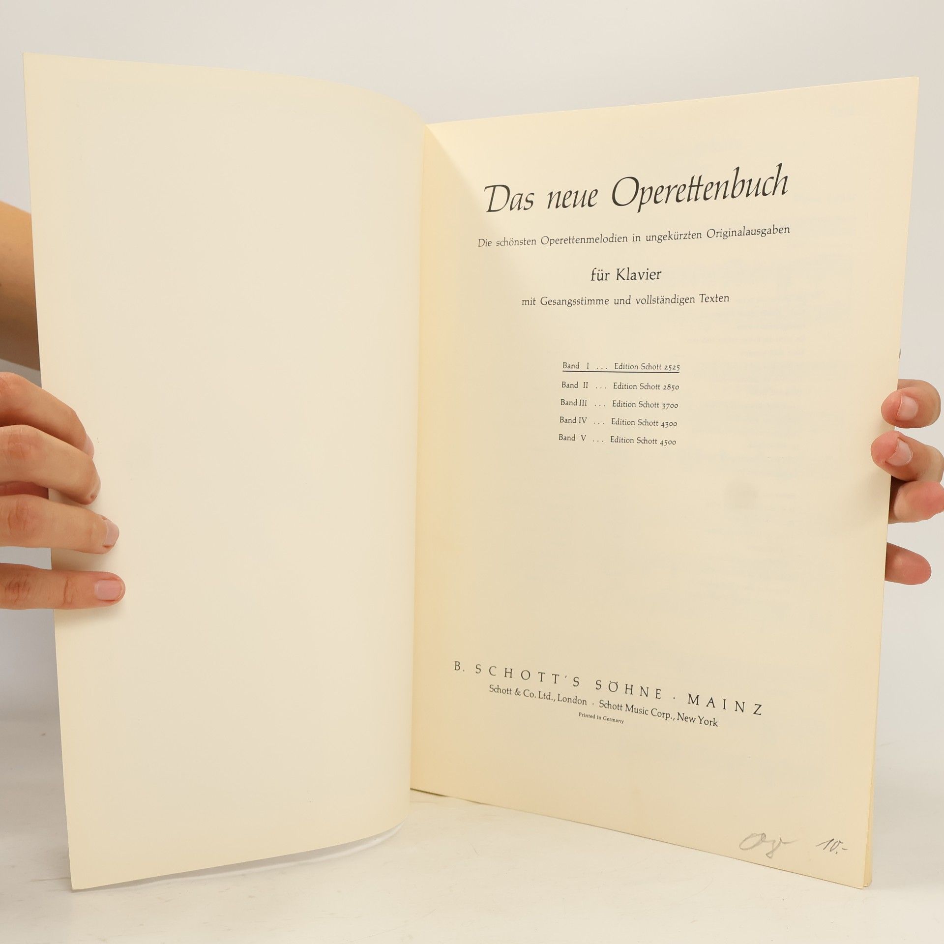 Autores varios Das neue Operetten Buch