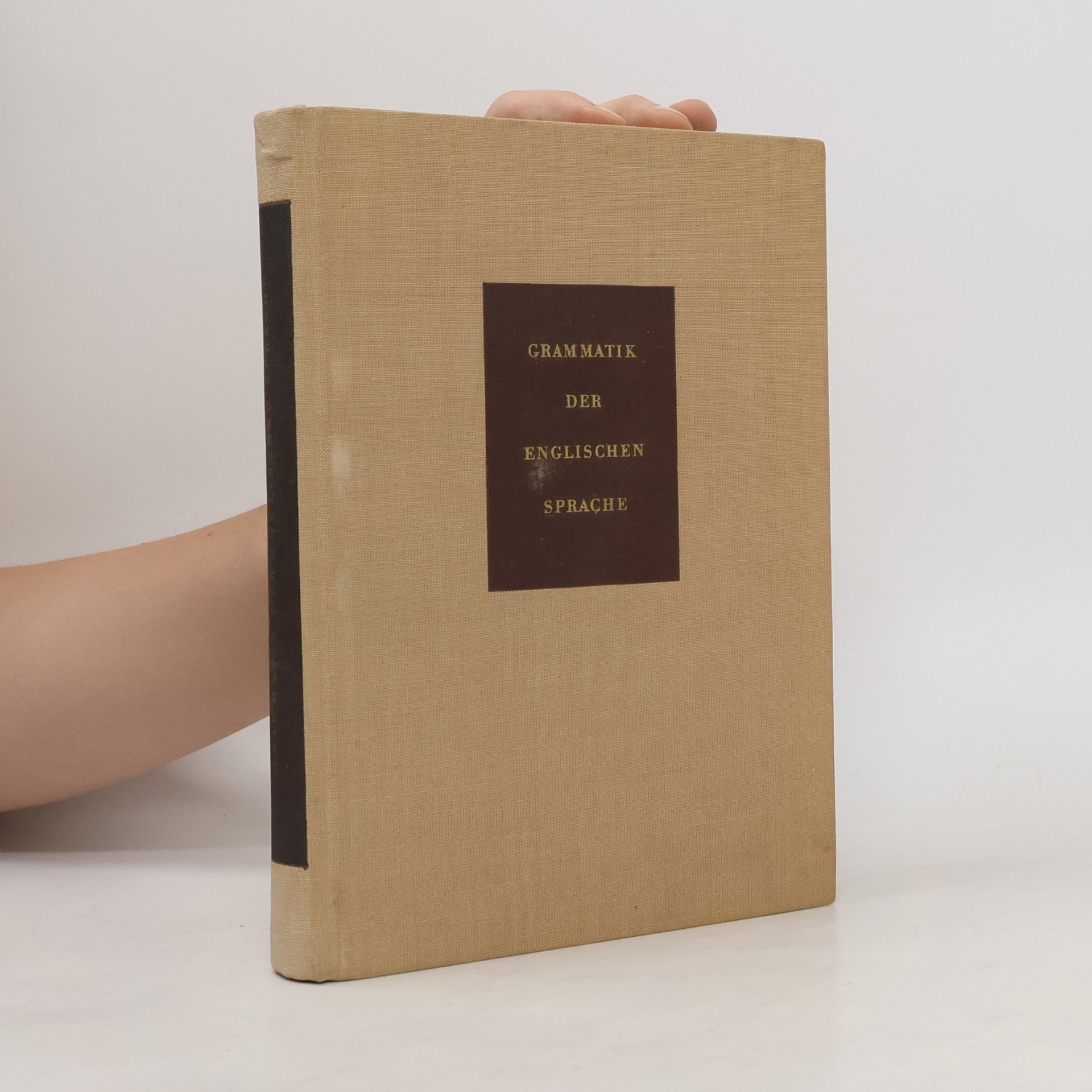 Adolf Lamprecht Gramatik der englischen Sprache