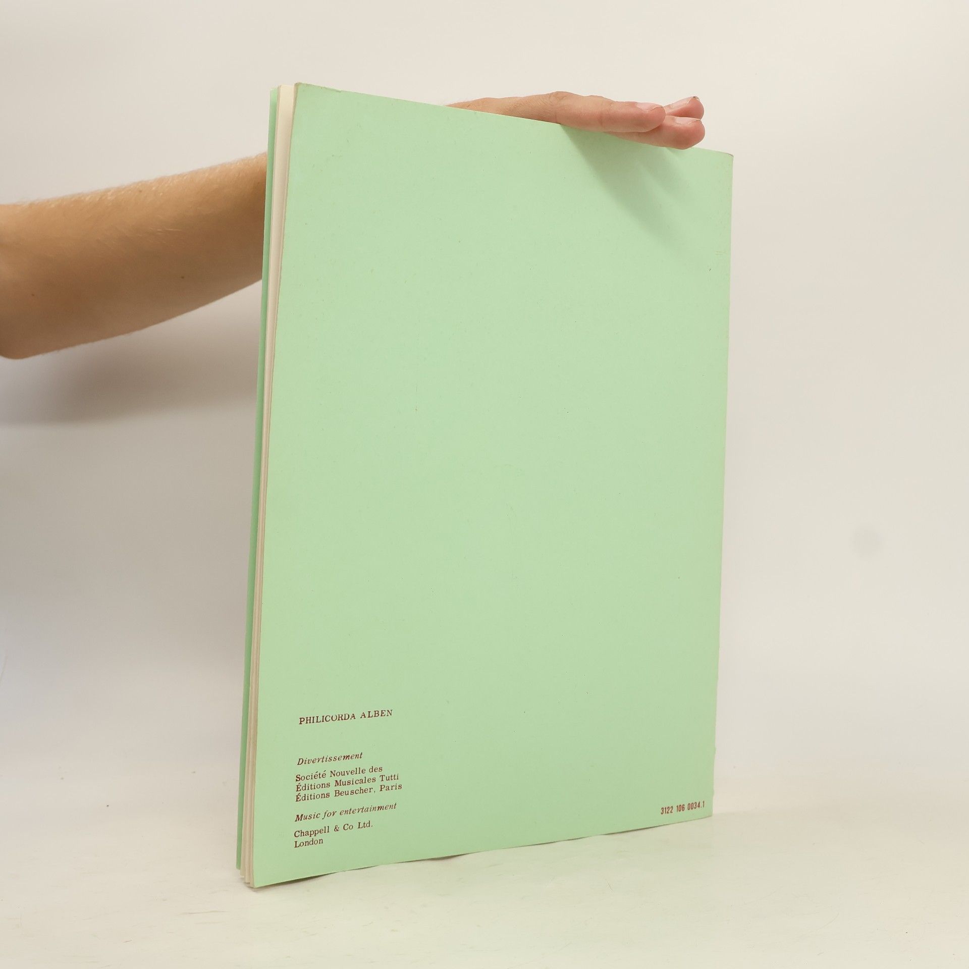 Autorenkollektiv Philicorda Album. Musik zur Unterhaltung