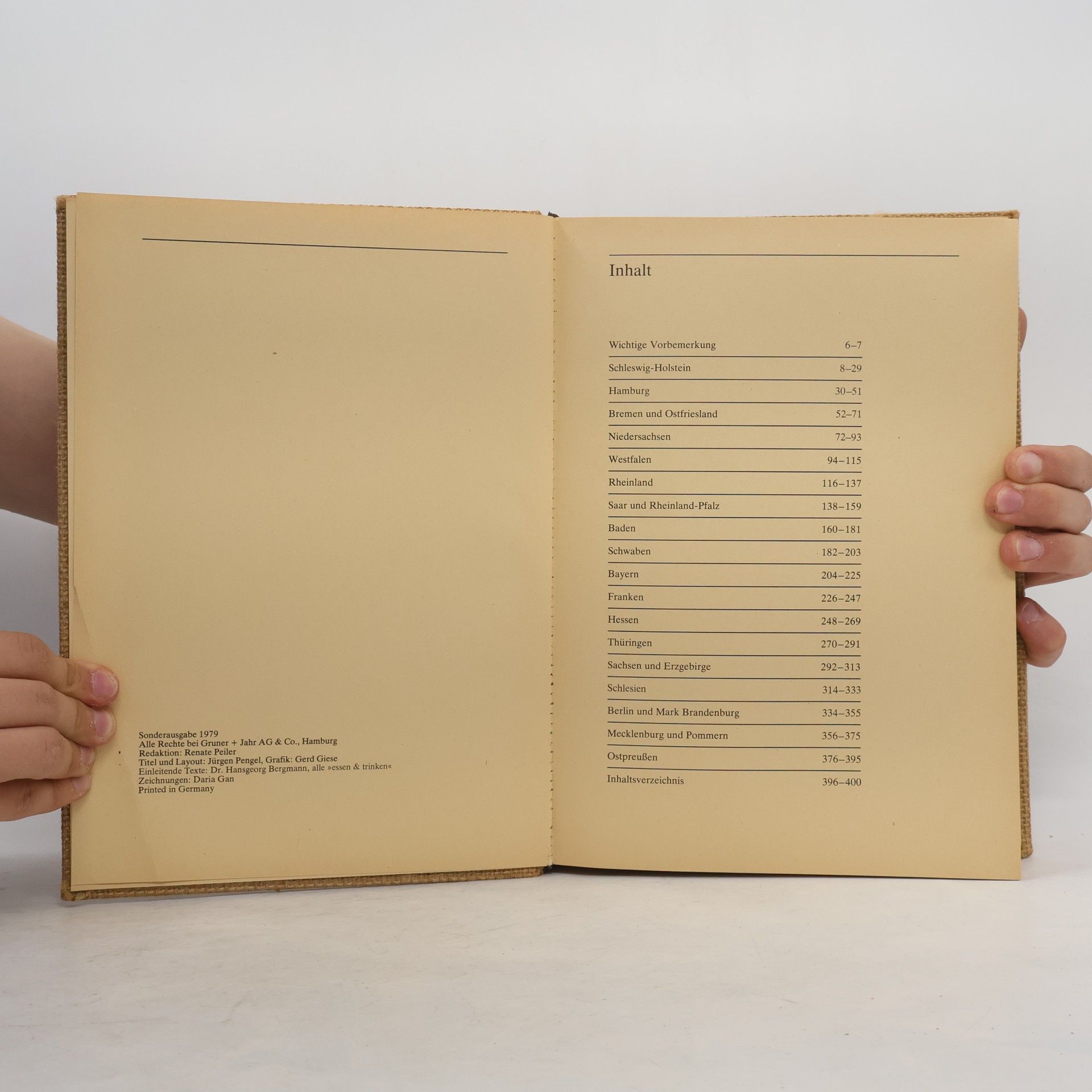 Hansgeorg Bergmann Die schönsten Rezepte aus den deutschen Landschaften. Unvergessene Küche