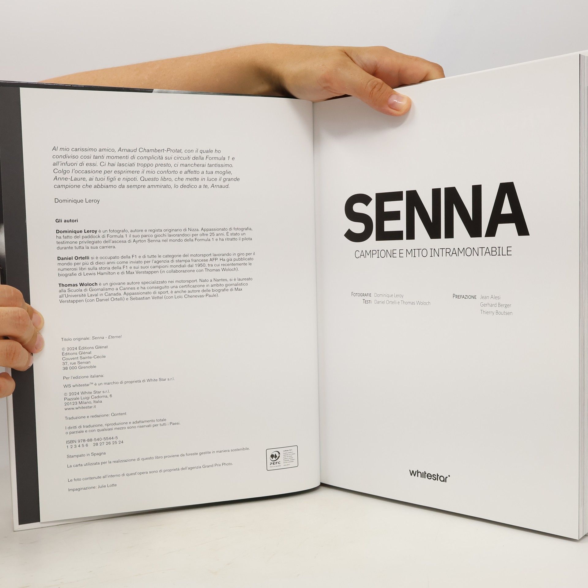 Dominique Leroy Personaggi del nostro tempo: Senna. Campione e mito intramontabile