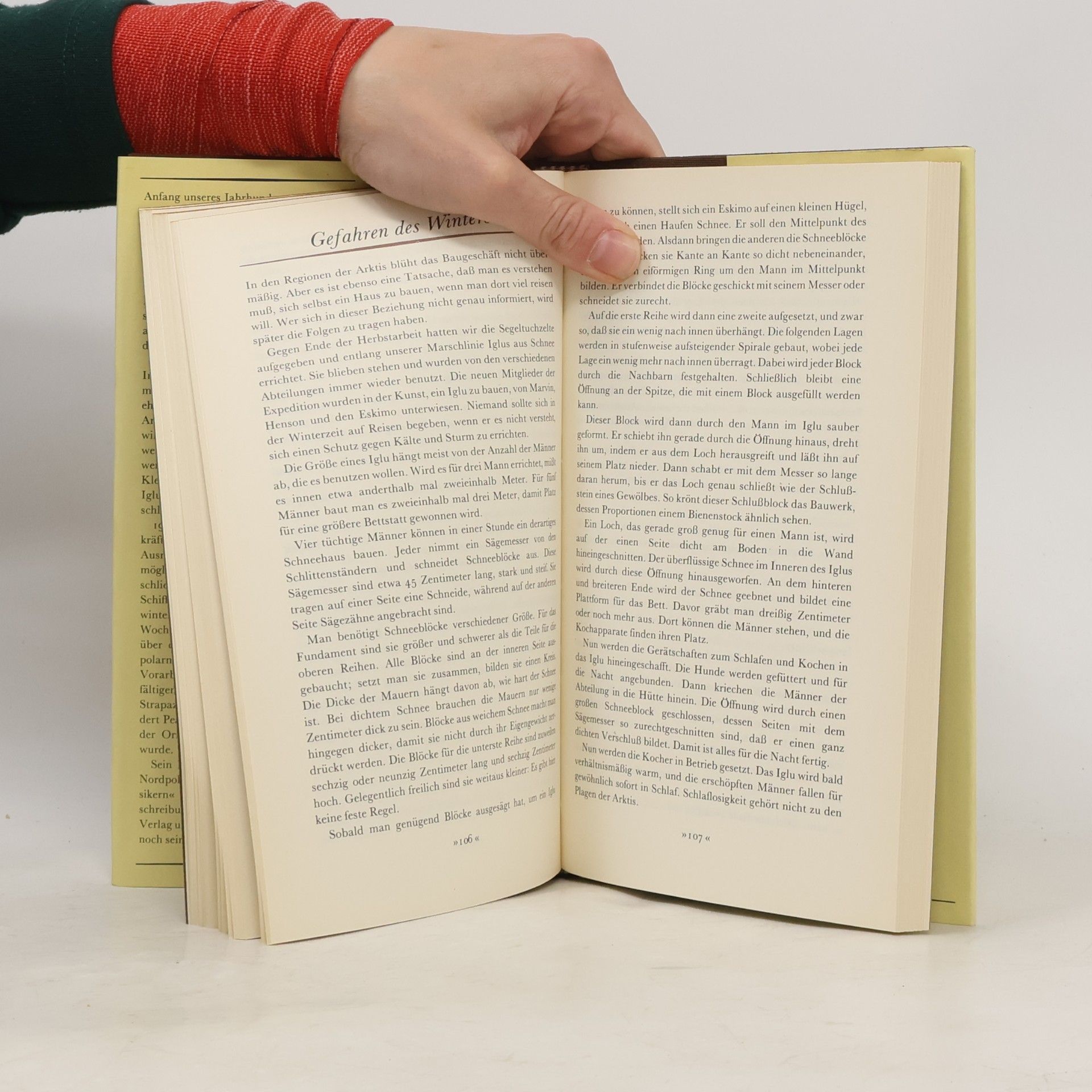 Robert Edwin Peary Schlittenreise zum Nordpol