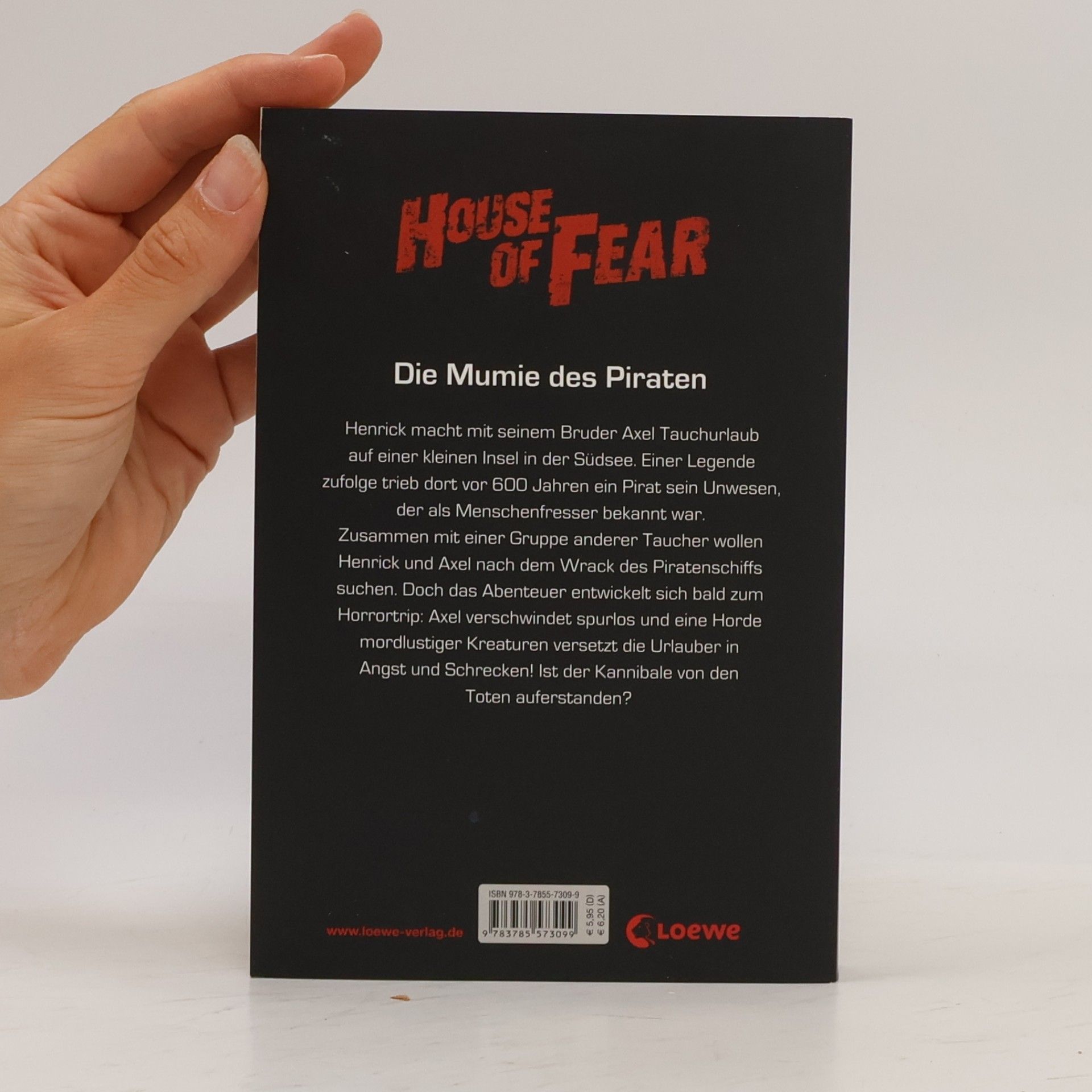 Patrick McGinley House of Fear. Die Mumie des Piraten