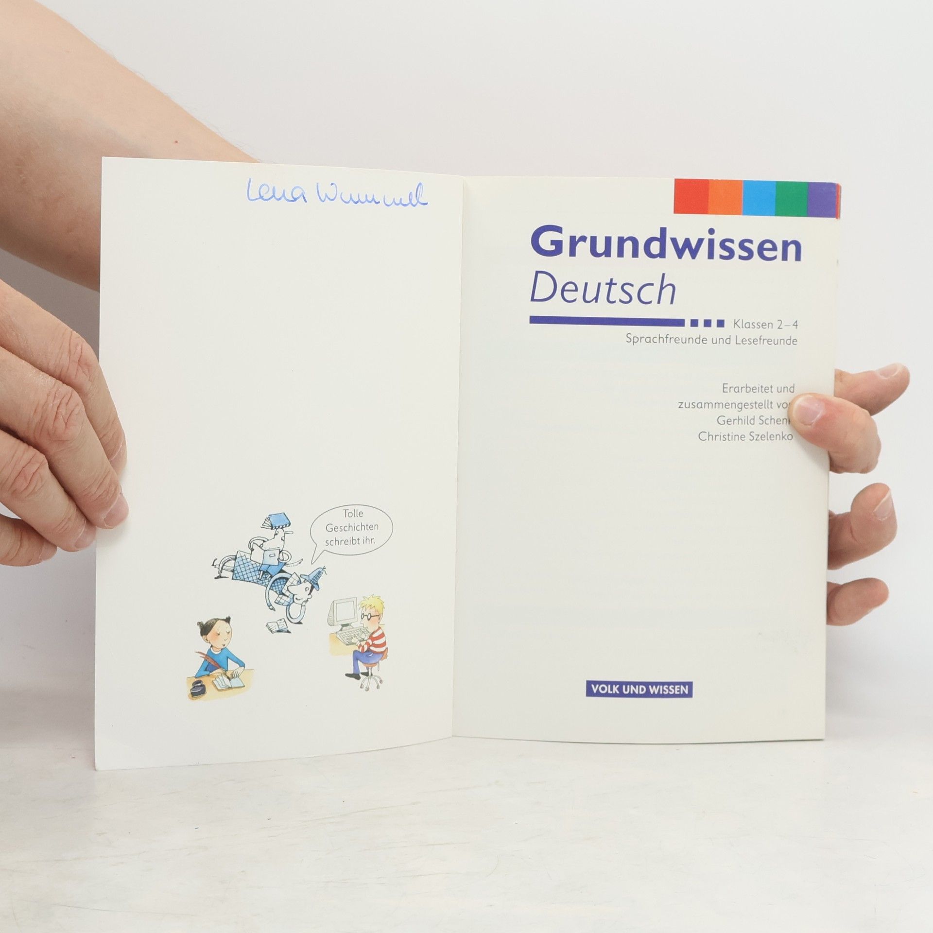 Gerhild Schenk Grundwissen Deutsch, Klassen 2-4