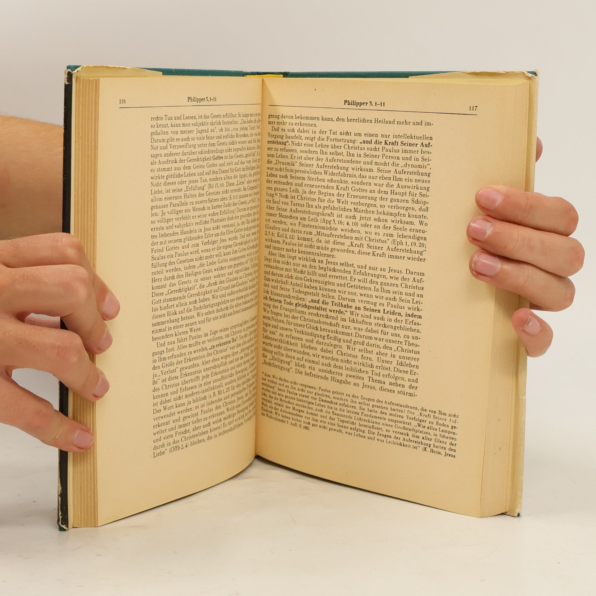 Werner de Boor Die Briefe des Paulus an die Philipper und an die Kolosser
