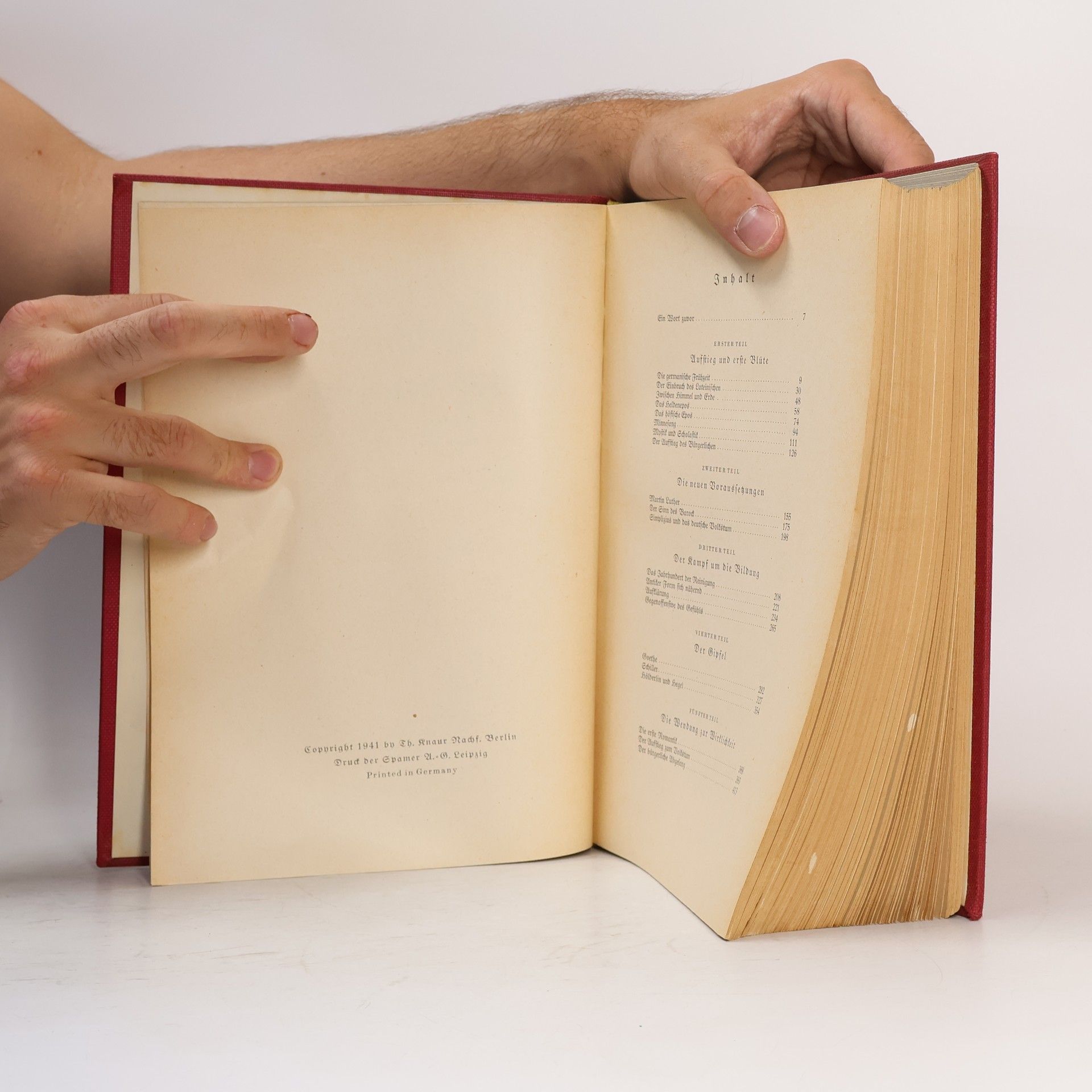 Paul Fechter Geschichte der deutschen Literatur. Von den Anfängen bis zur Gegenwart