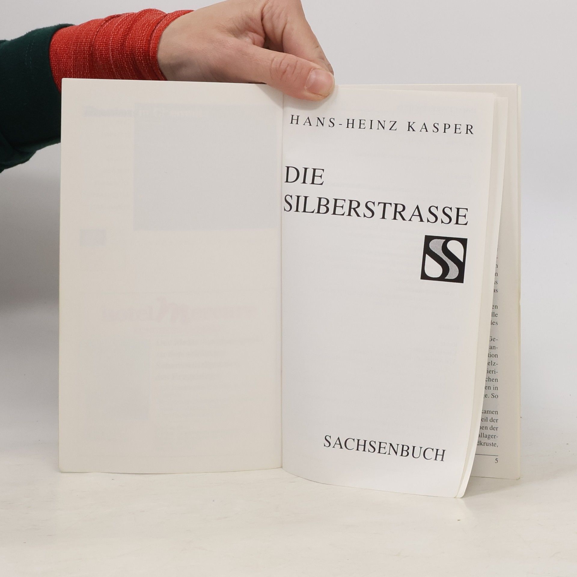 Hans-Heinz Kasper Die silber Strasse