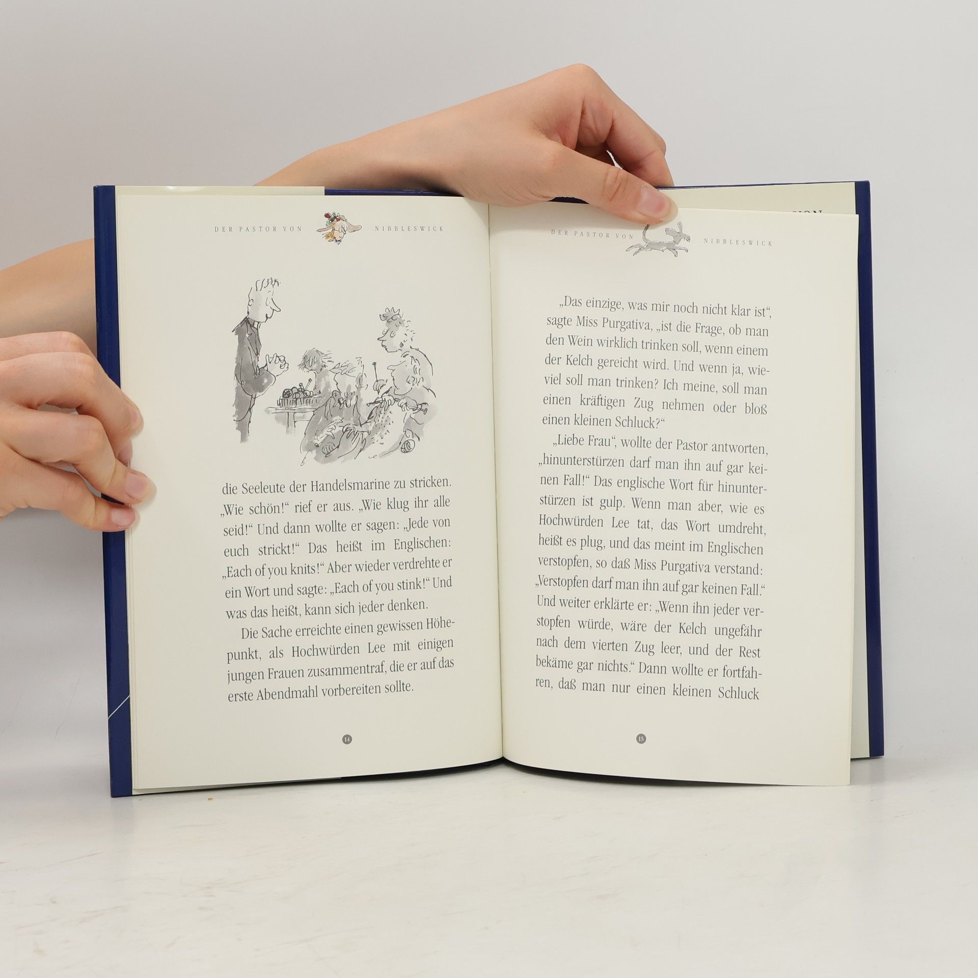 Roald Dahl Der Pastor von Nibbleswick