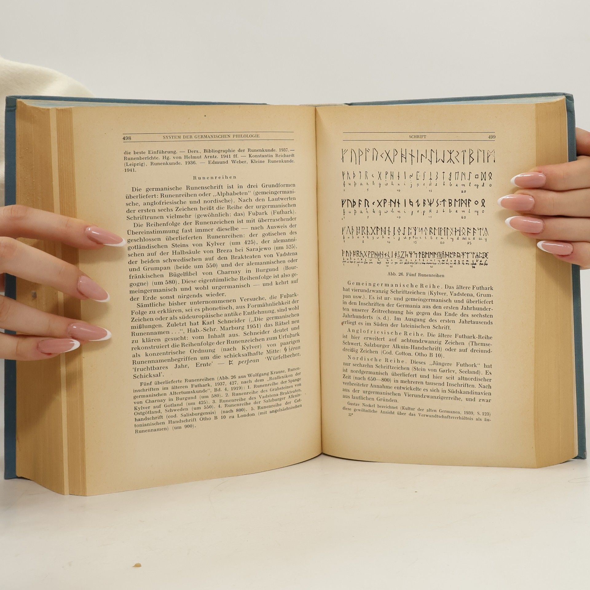 Friedrich Stroh Handbuch der germanischen Philologie