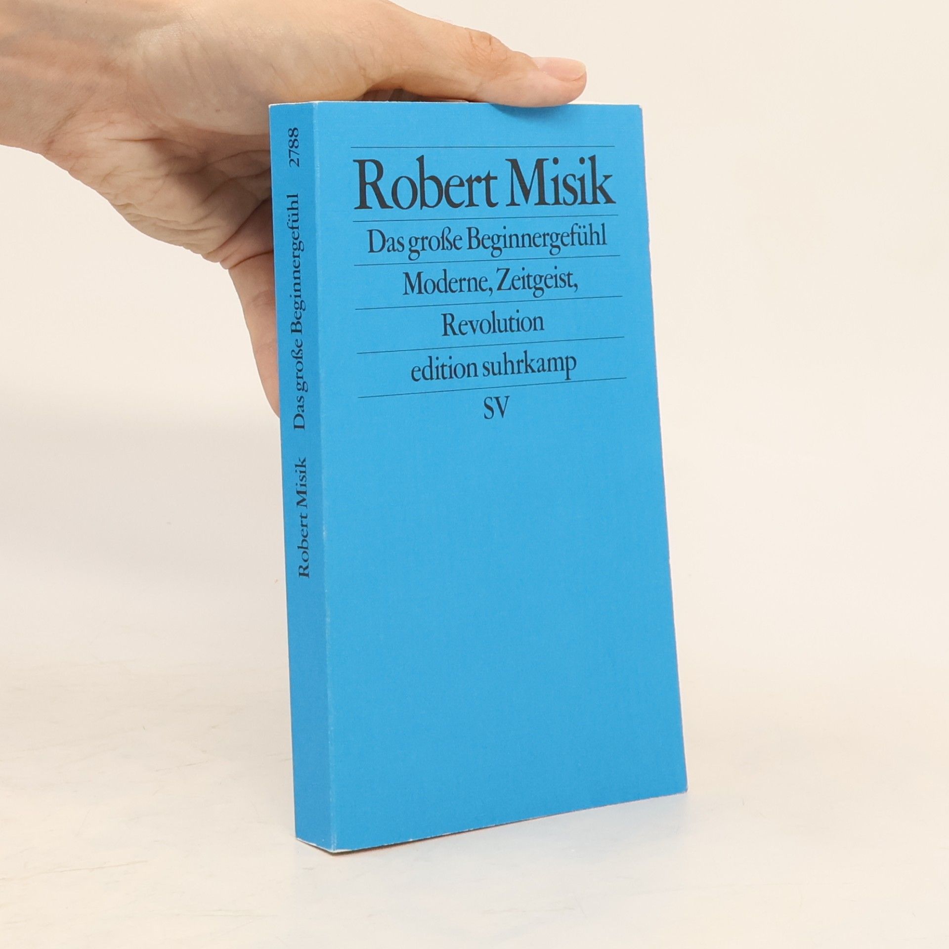 Robert Misik Das große Beginnergefühl