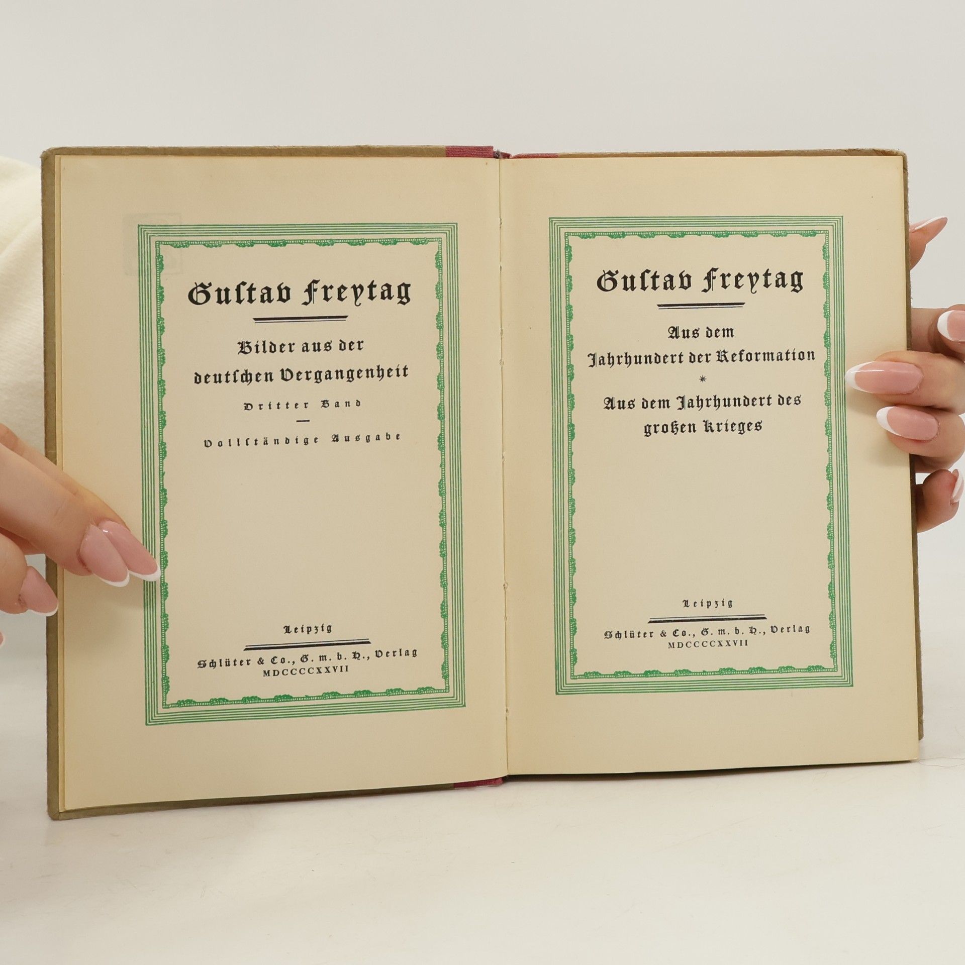 Gustav Freytag Bilder aus der deutschen Vergangenheit 3