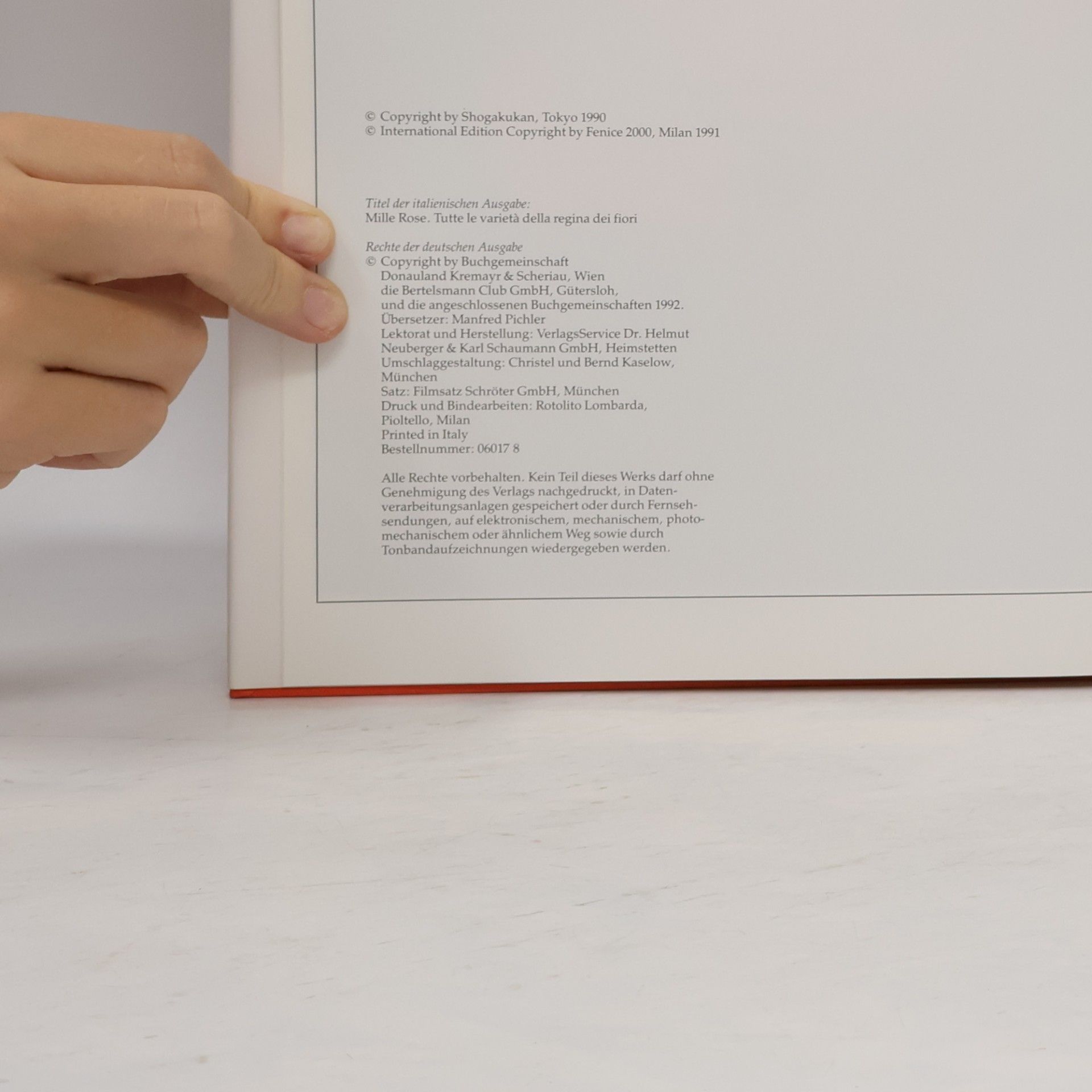 Orietta Sala Das grosse Buch der 1000 Rosen