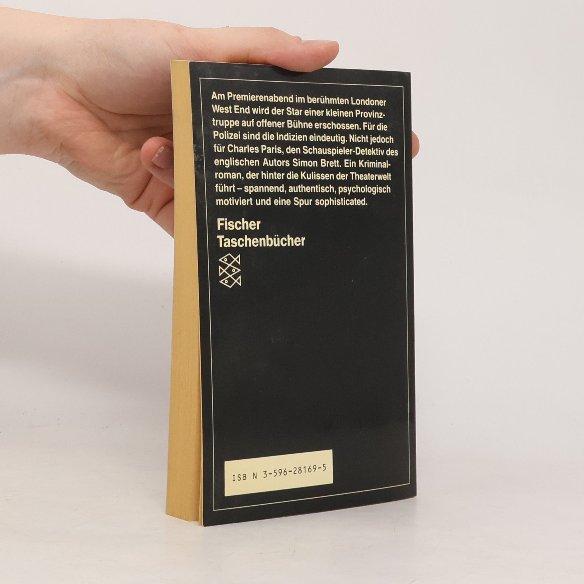 Simon Brett Mord stand nicht im Textbuch. Ein Fall für Charles Paris. Kriminalroman