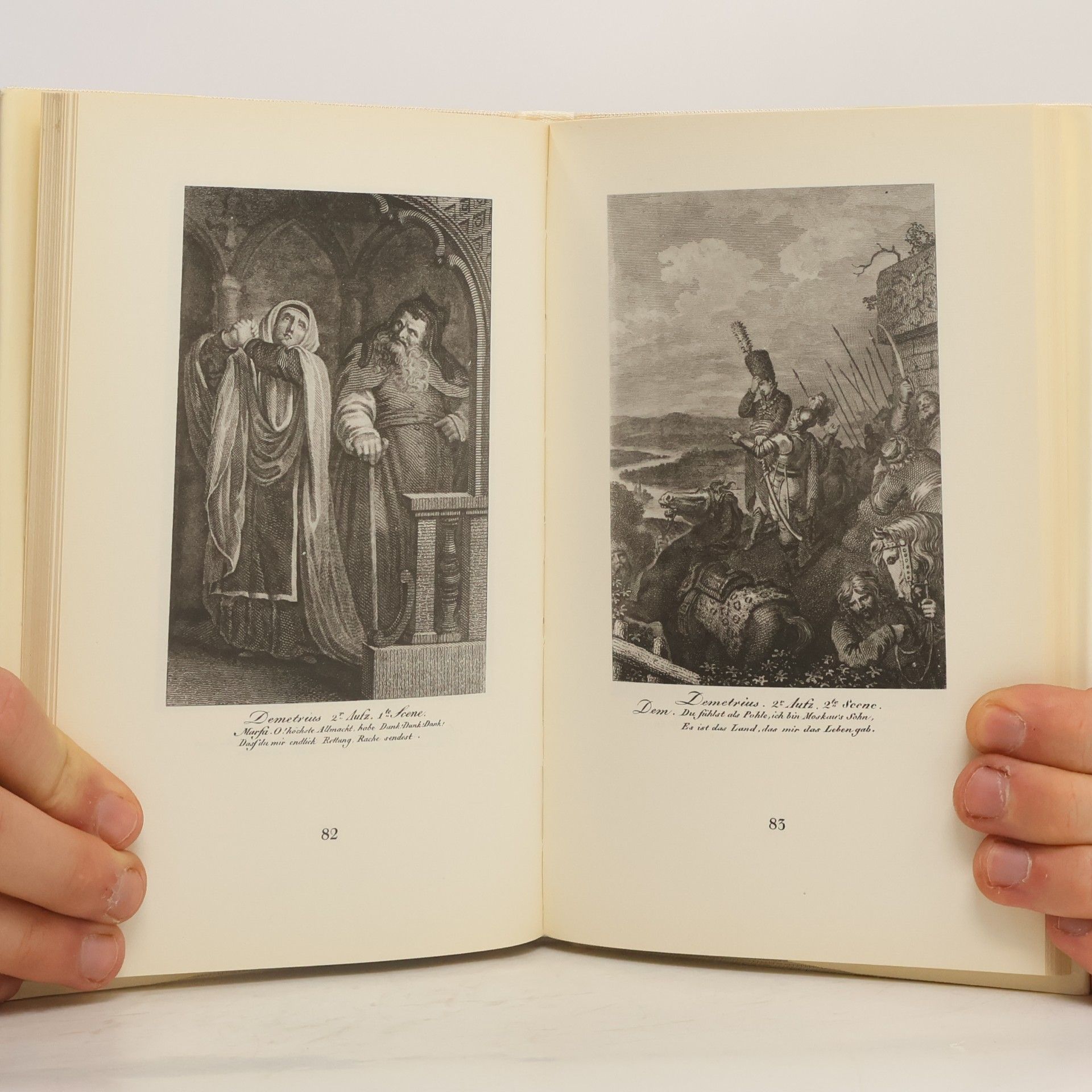 Johann Heinrich Ramberg Kupferstiche zu Schillers Werken