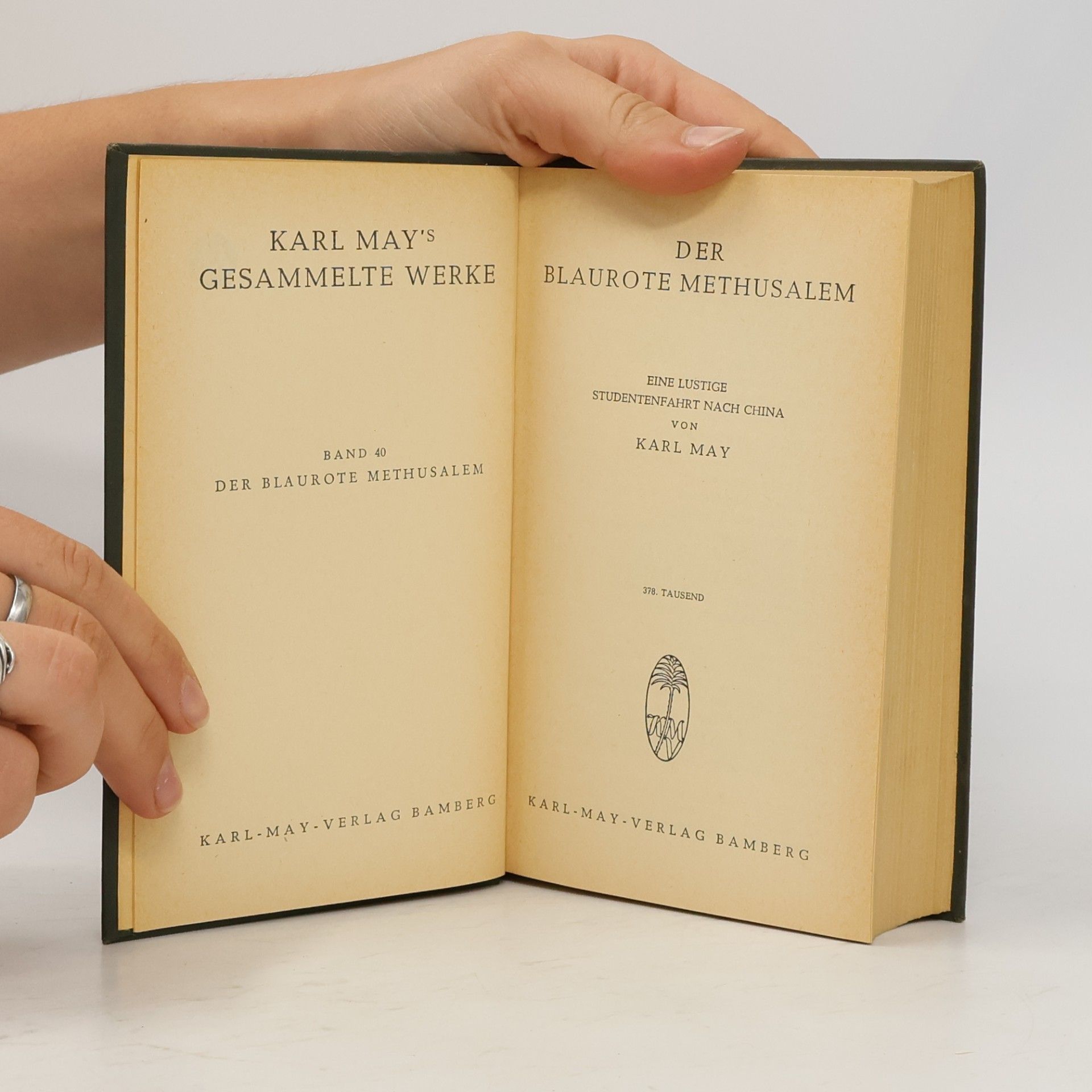 Karl May Der blau-rote Methusalem