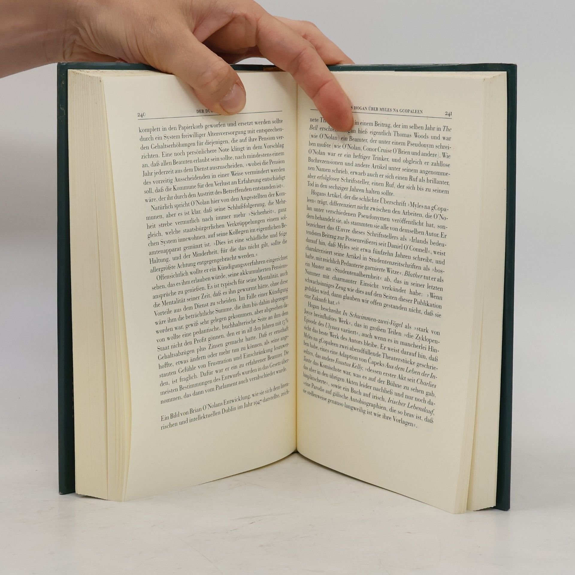 Anthony Cronin Flann O'Brien