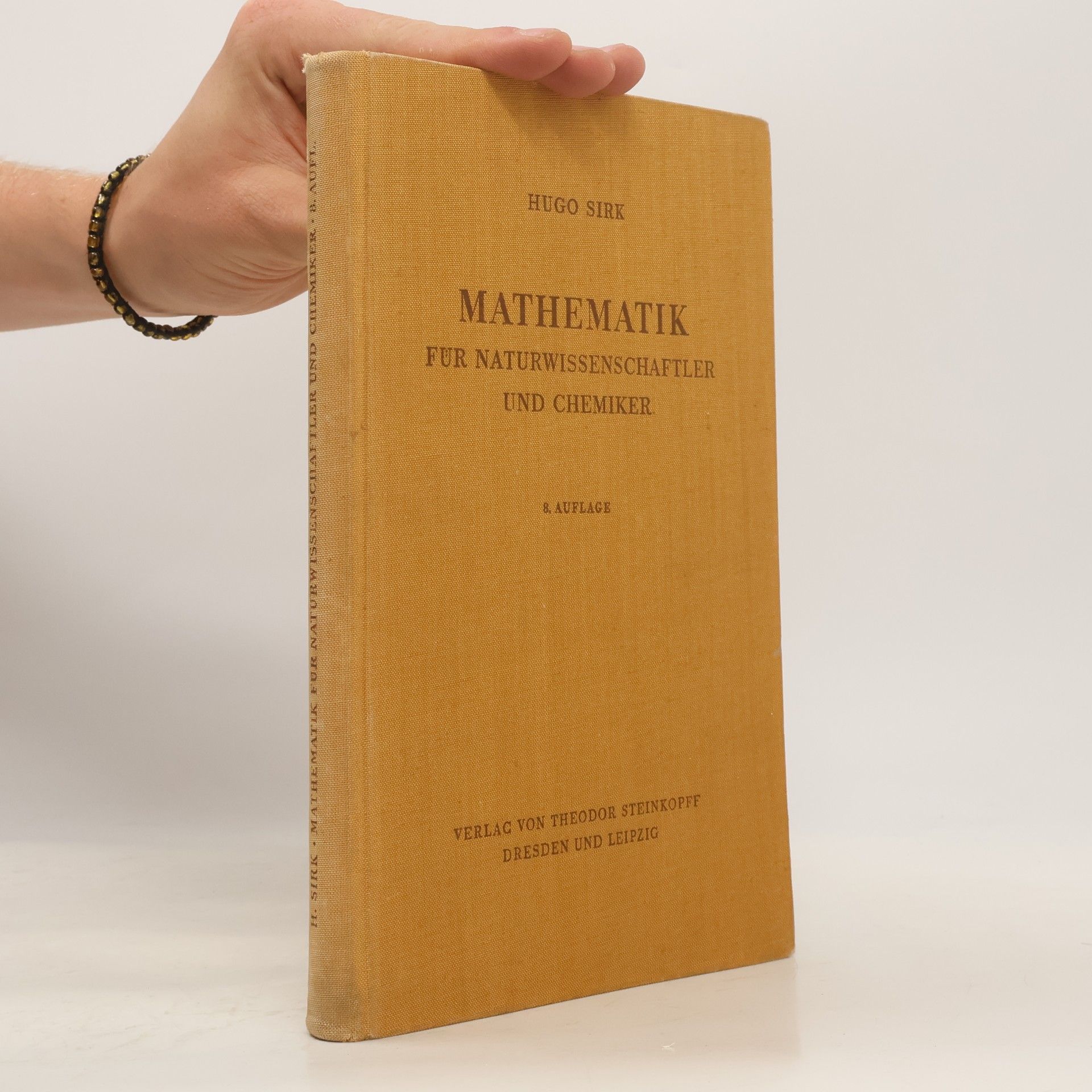 Mathematik für Naturwissenschaftler und Chemiker