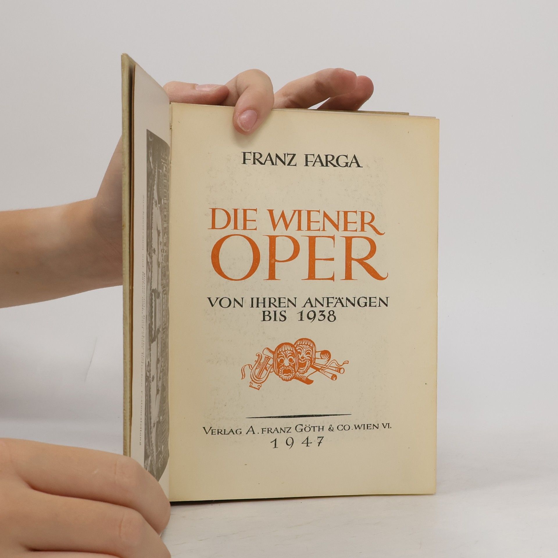 Farga Franz Die Wiener Oper