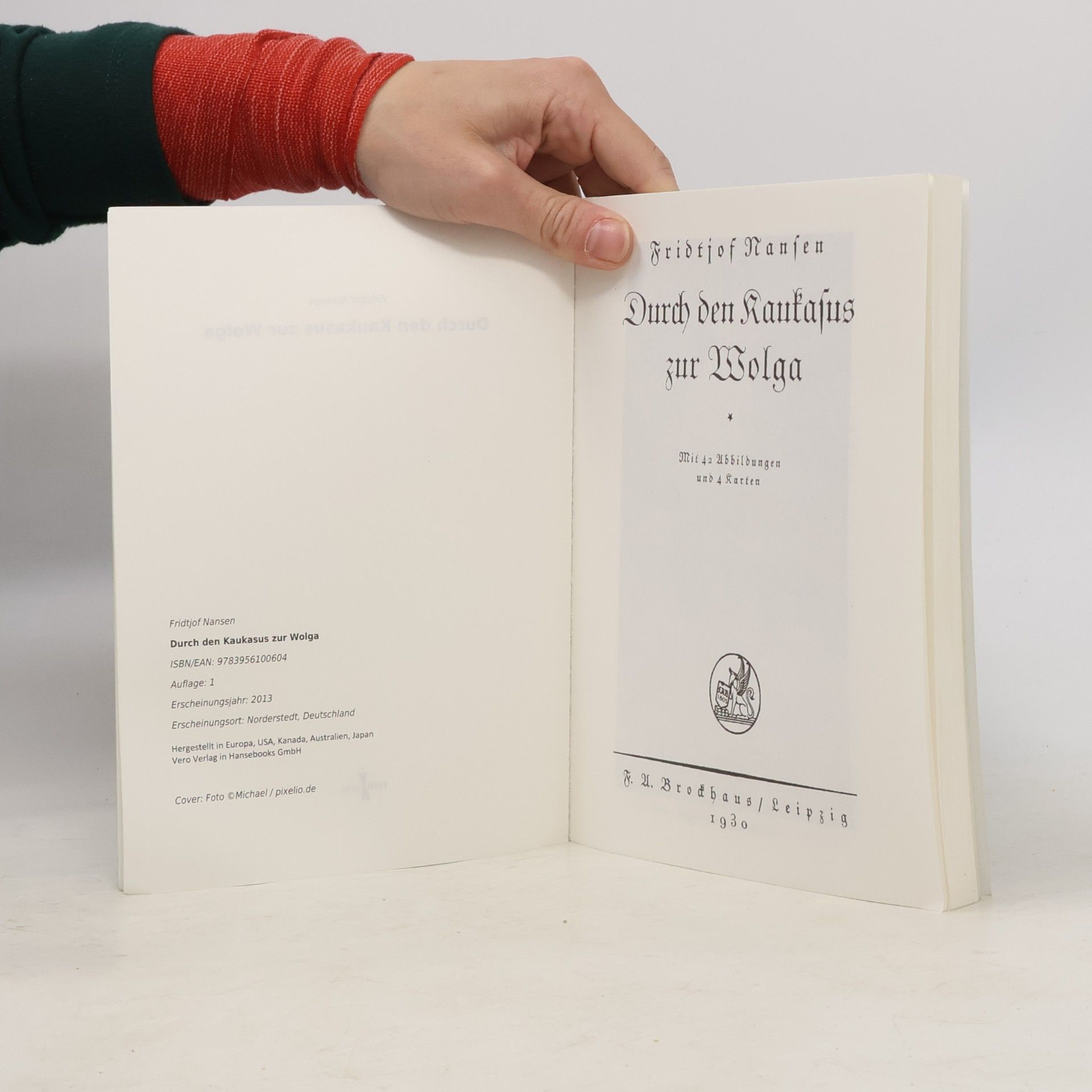 Fridtjof Nansen Durch den Kaukasus zur Wolga