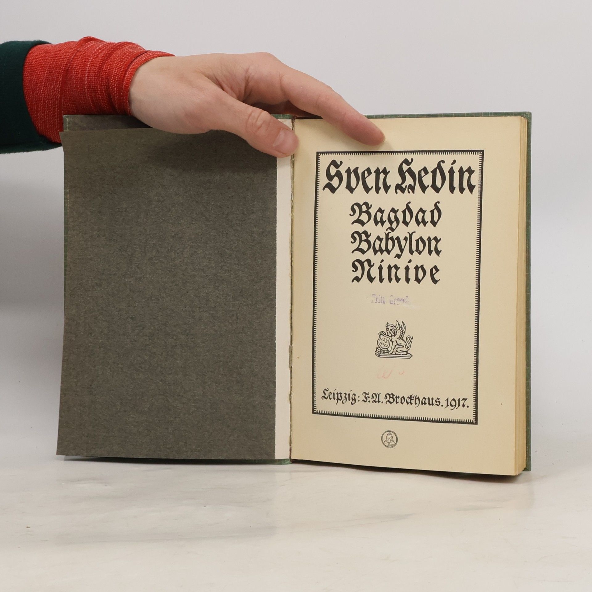 Sven Hedin Bagdad, Babylon, Ninive