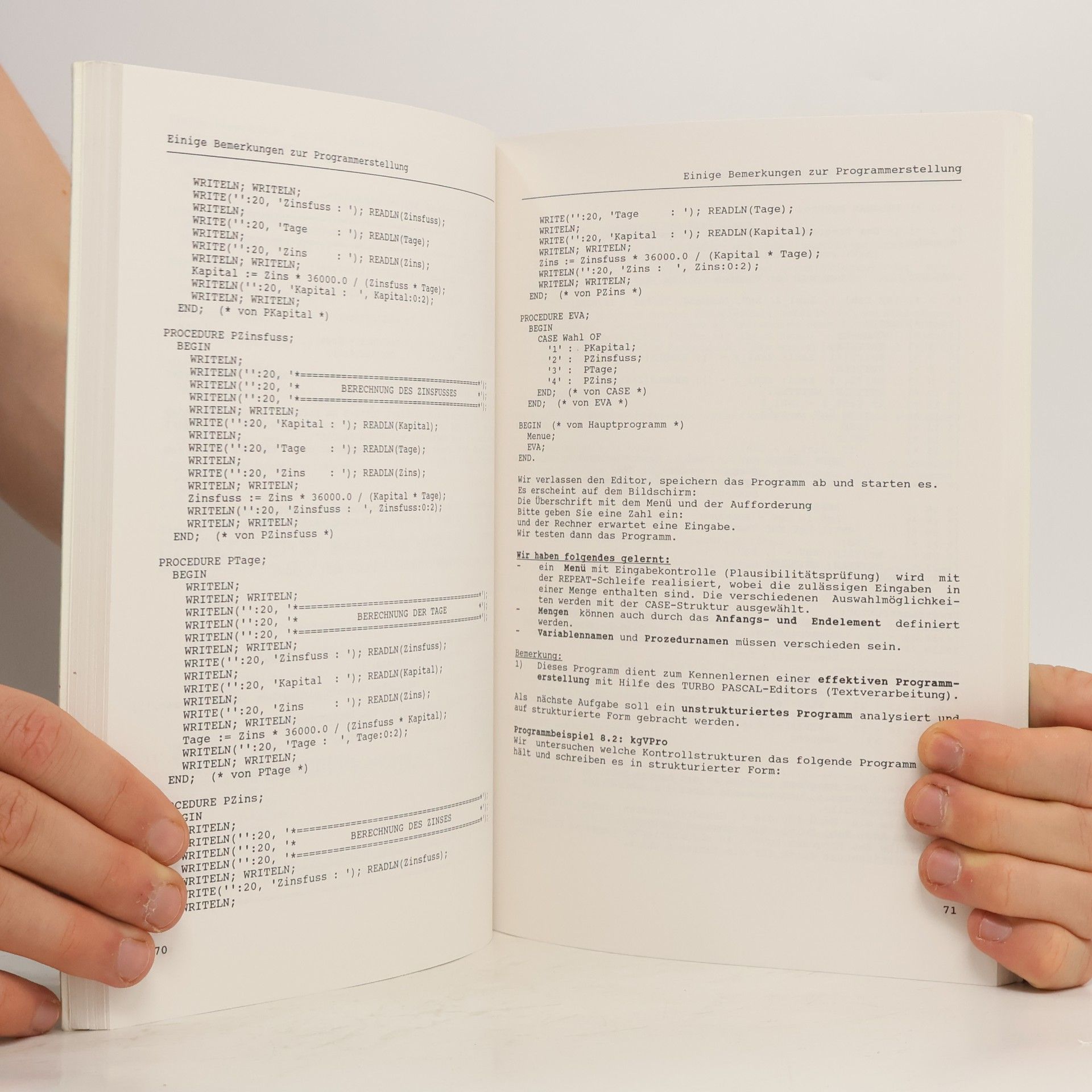 Günter Scheu Arbeitsbuch TURBO PASCAL 3.0 /4.0 /5.0: zahlreiche Anwendungsbeispiele, -aufgaben und Programme, Lernerfolgskontrollen