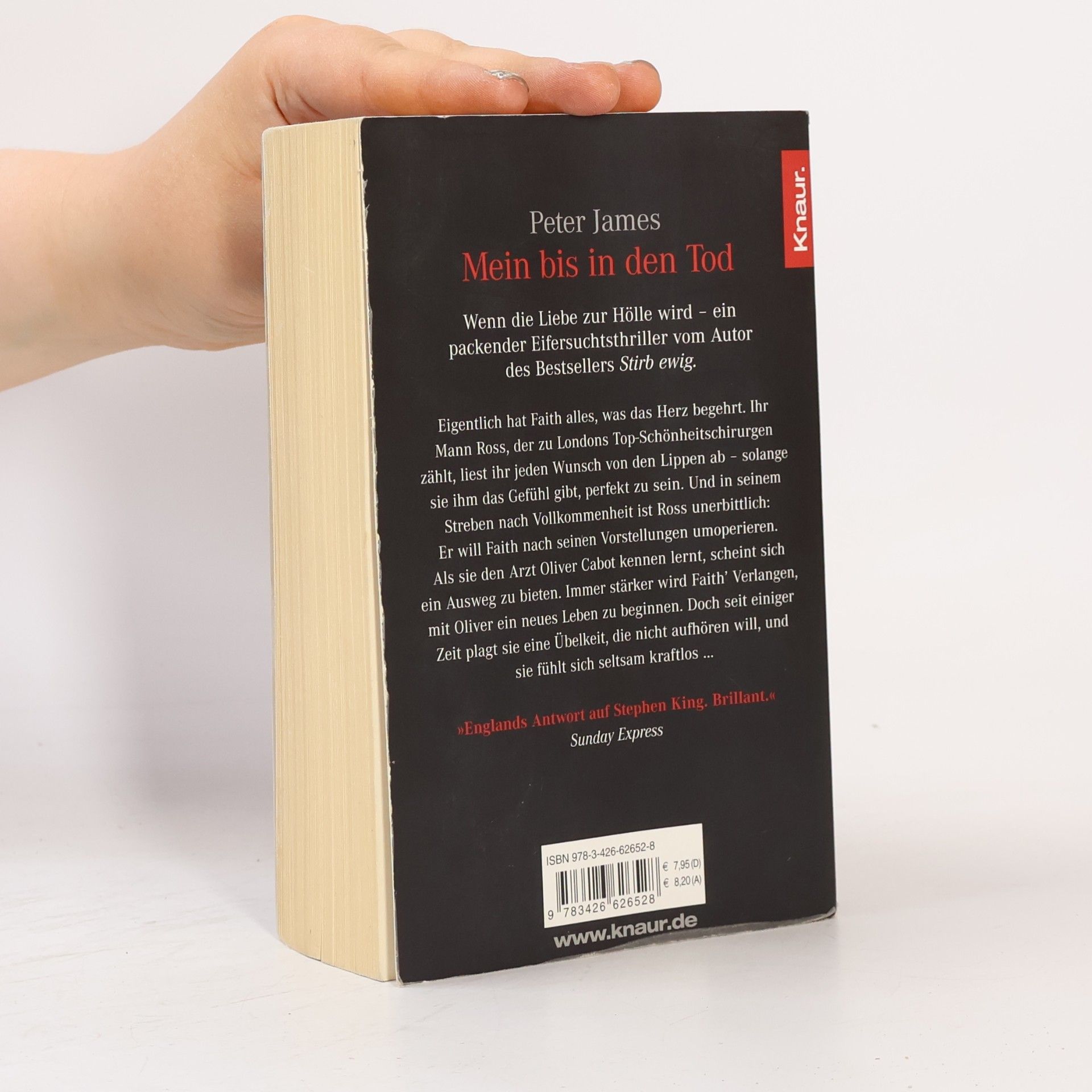 Peter James Mein bis in den Tod