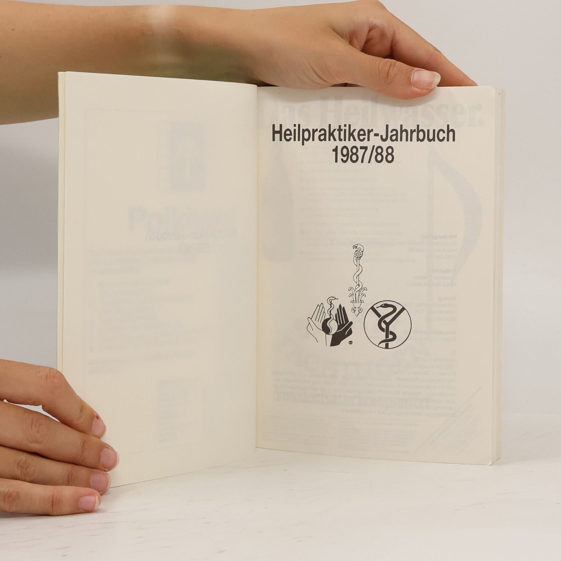 kolektiv Heilpraktiker-Jahrbuch 1987/88