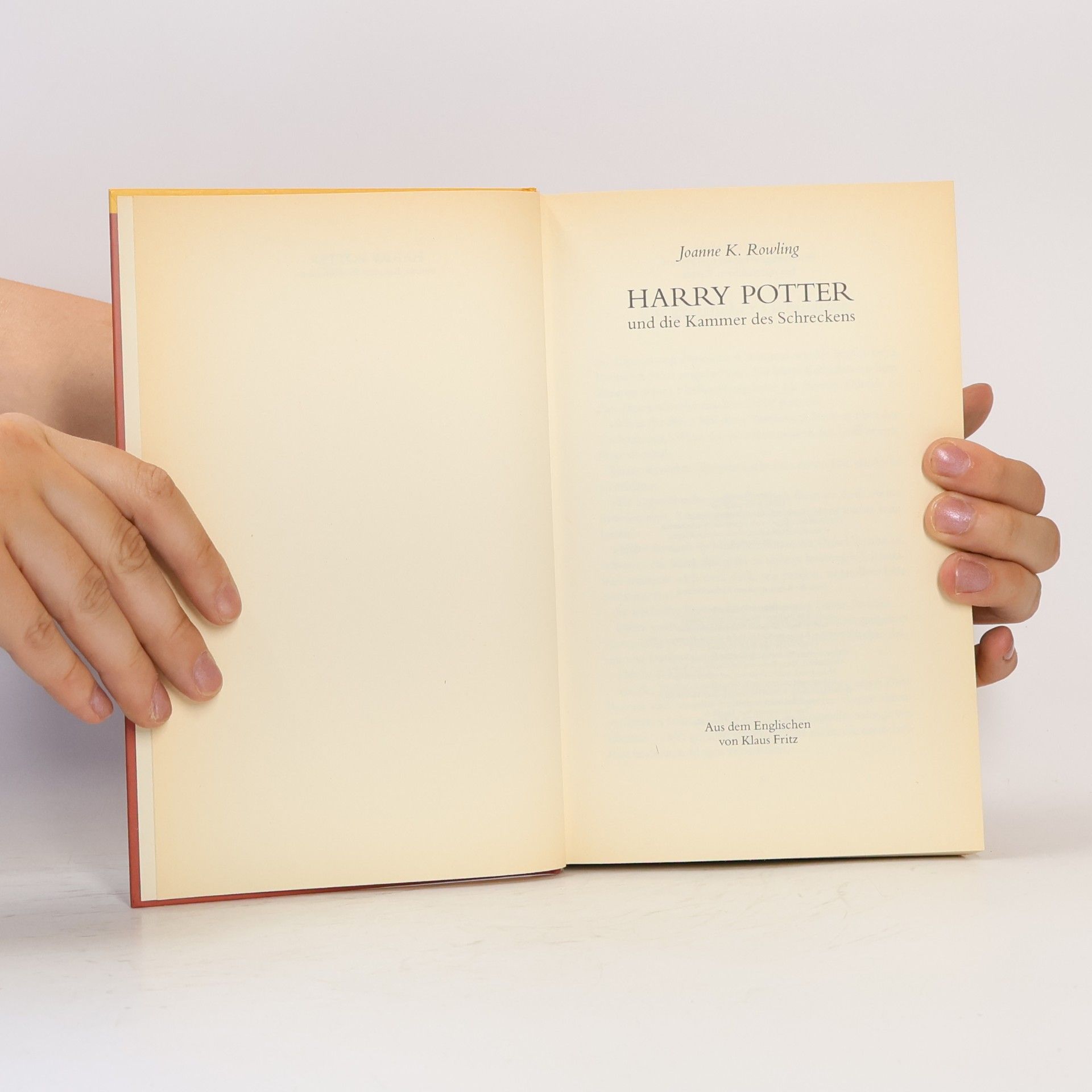 Joanne K. Rowling Harry Potter und die Kammer des Schreckens