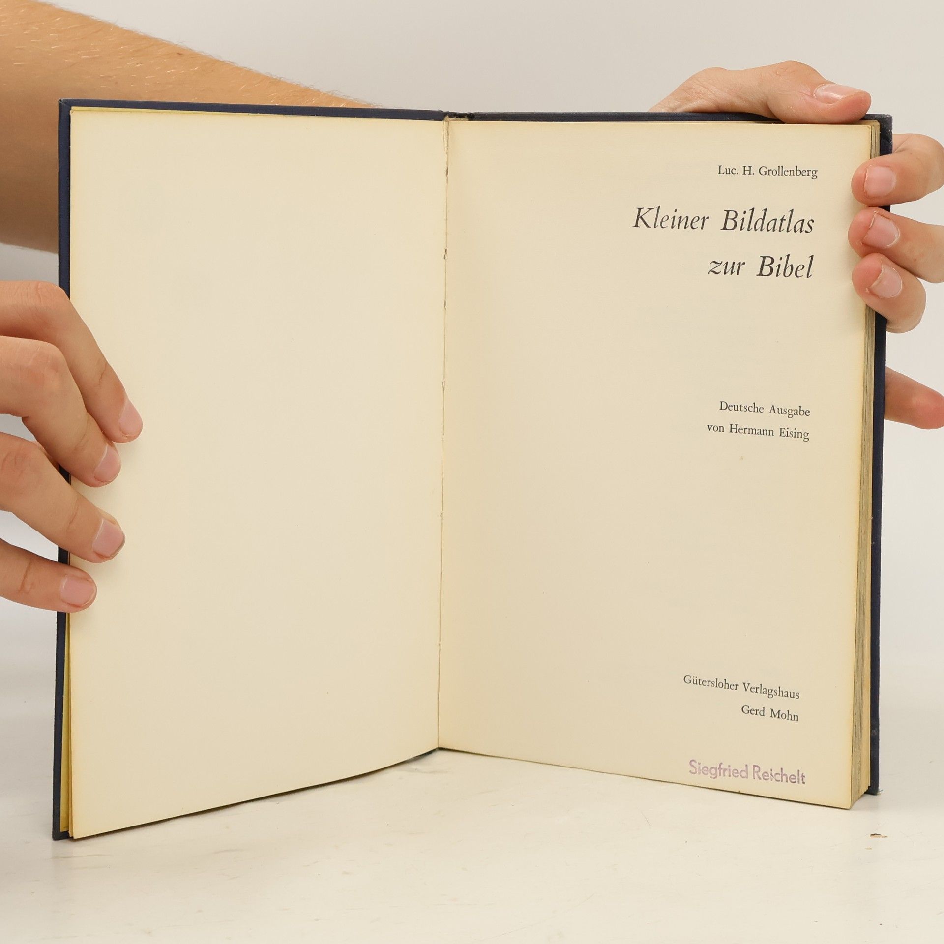 Hermann Eising Kleiner Bildatlas zur Bibel