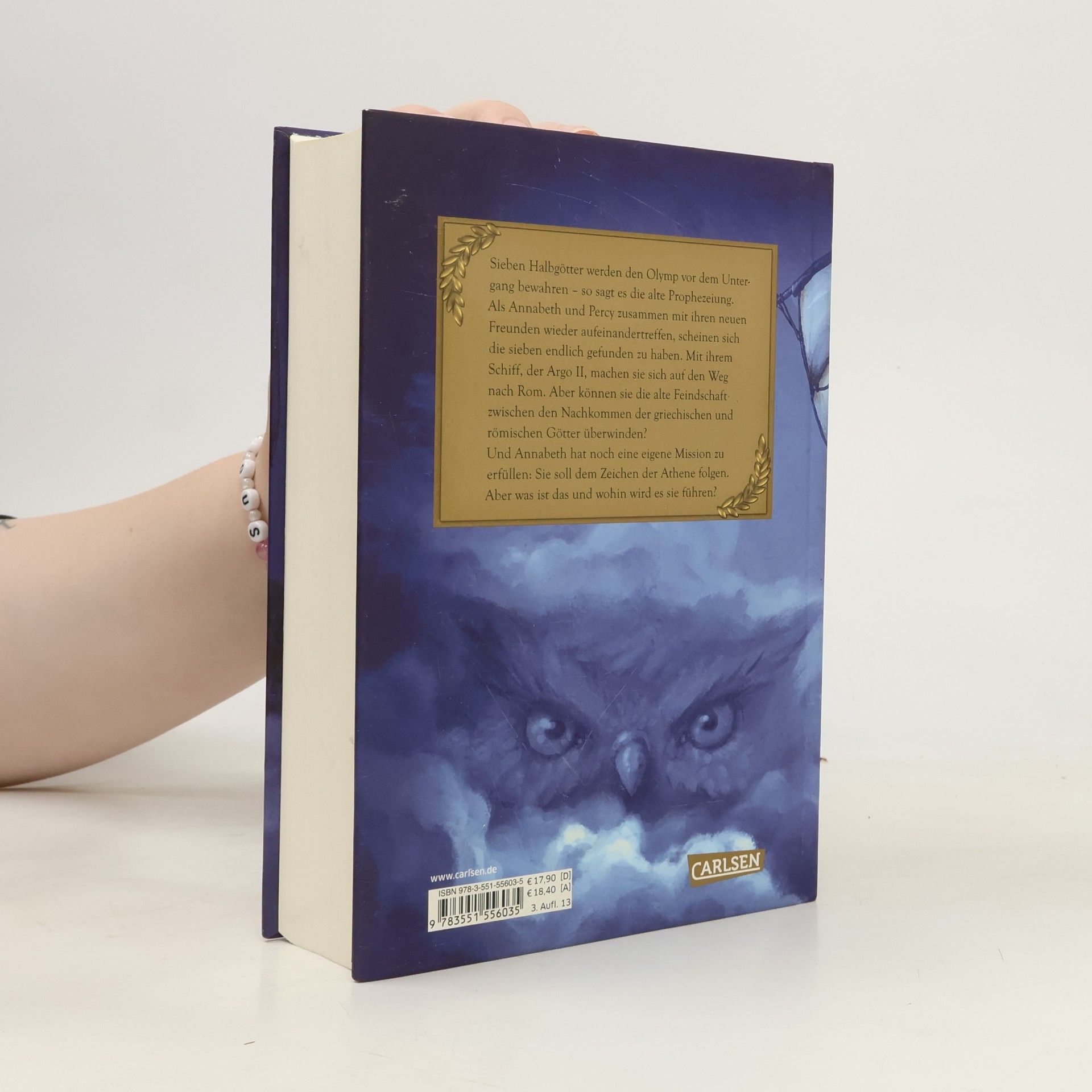 Rick Riordan Helden des Olymp 3: Das Zeichen der Athene