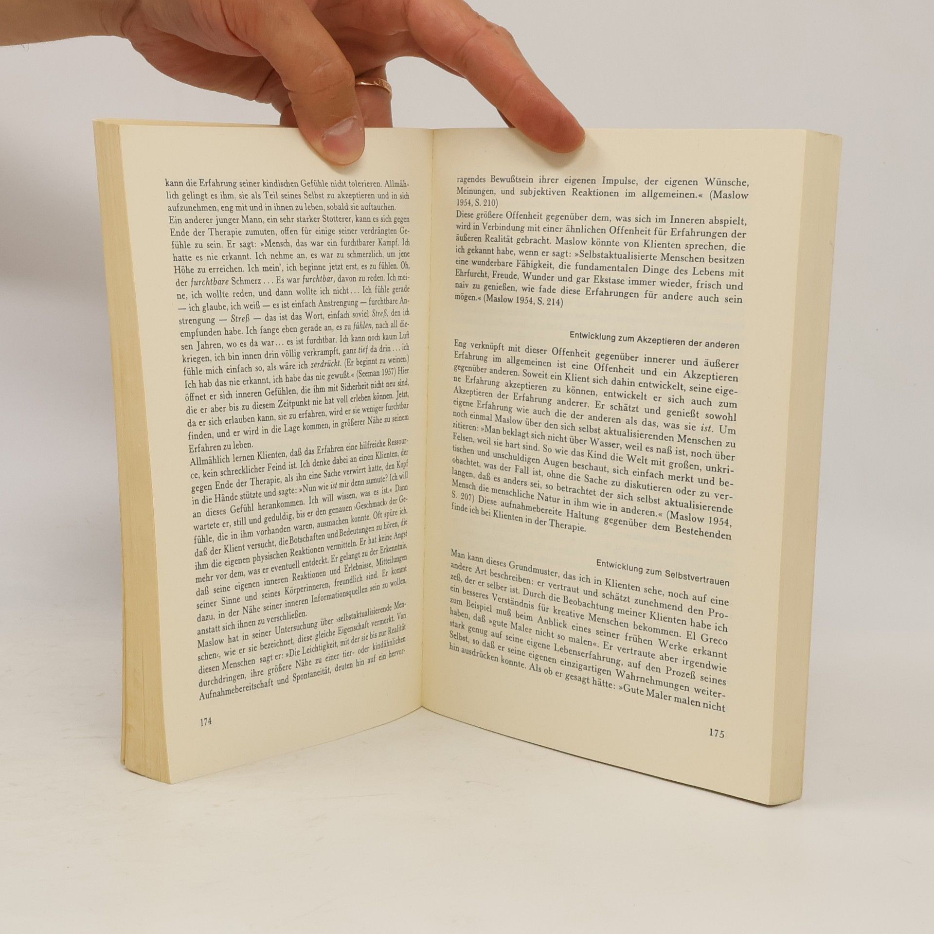 Carl Rogers Entwicklung der Persönlichkeit