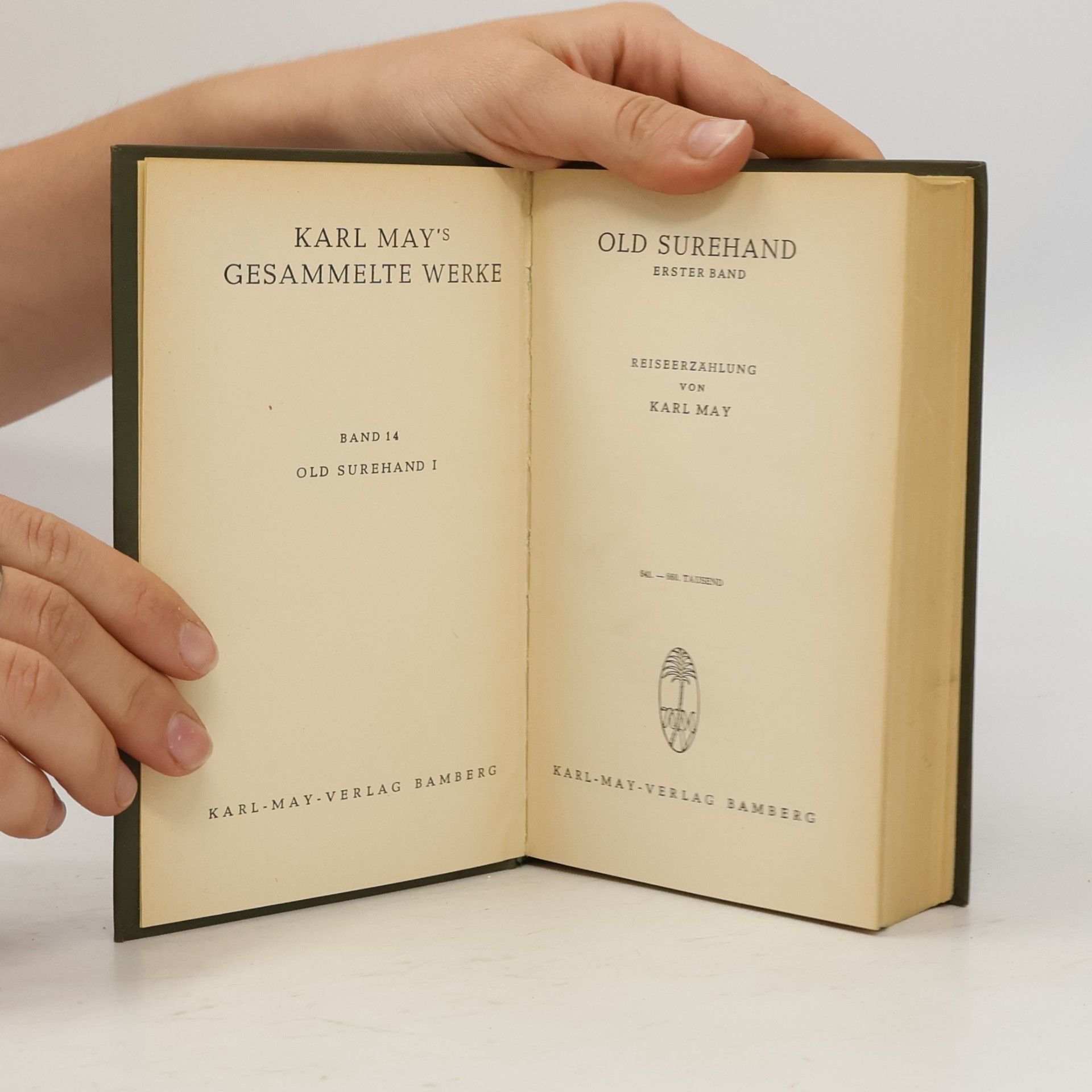 Karl May Karl May's gesammelte Werke 14. Old Surehand I