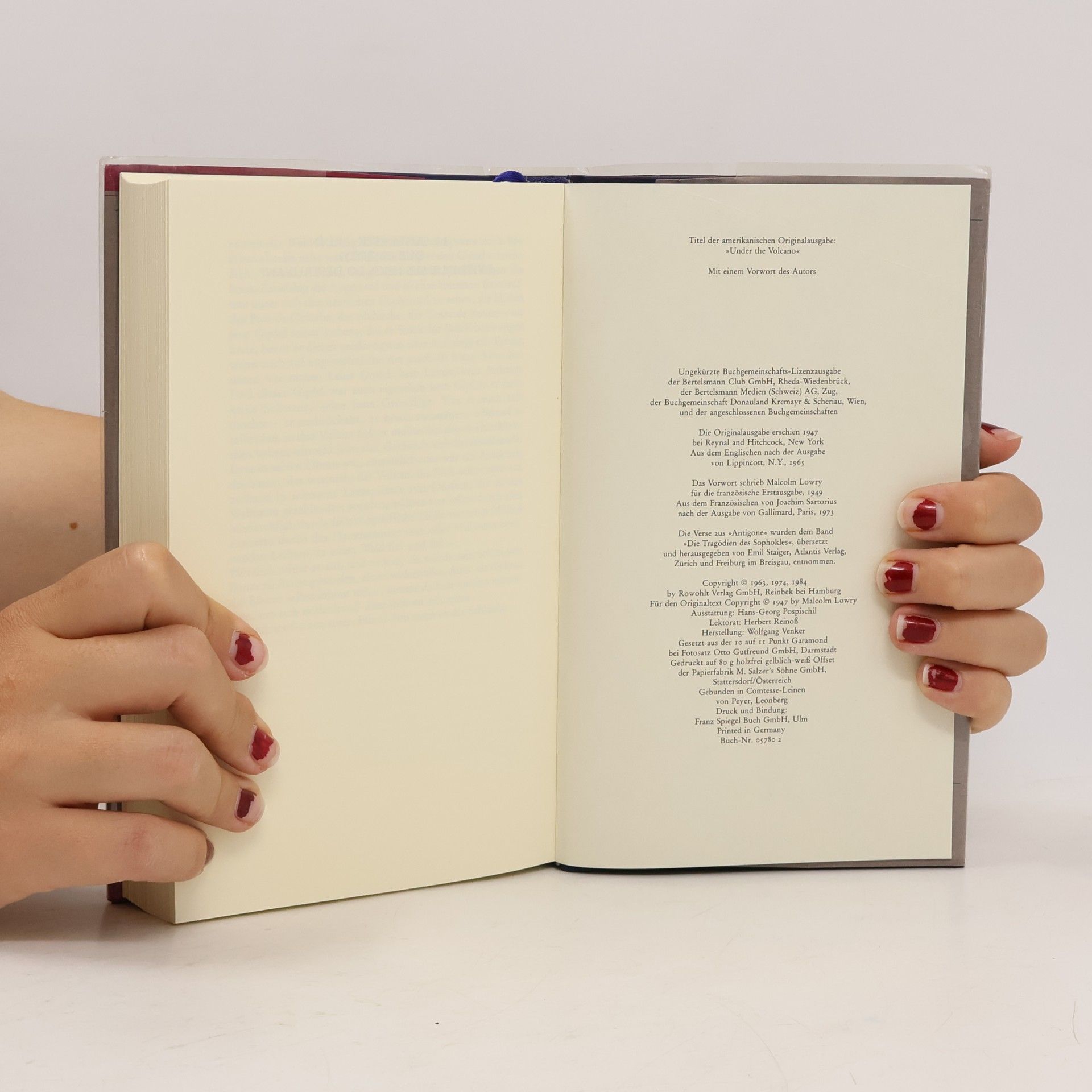 Malcolm Lowry Unter dem Vulkan