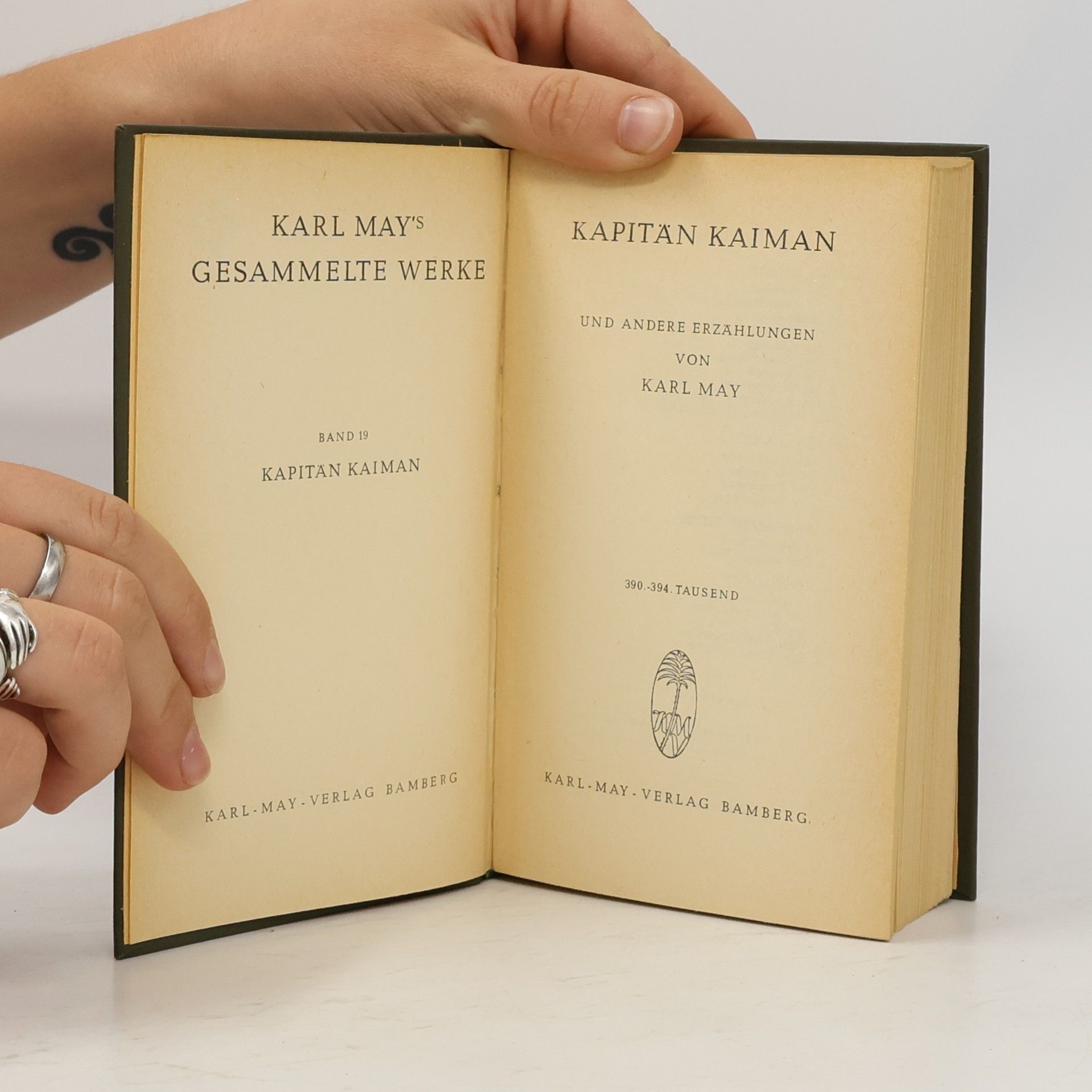 Karl May Kapitän Kaiman und andere Erzählungen
