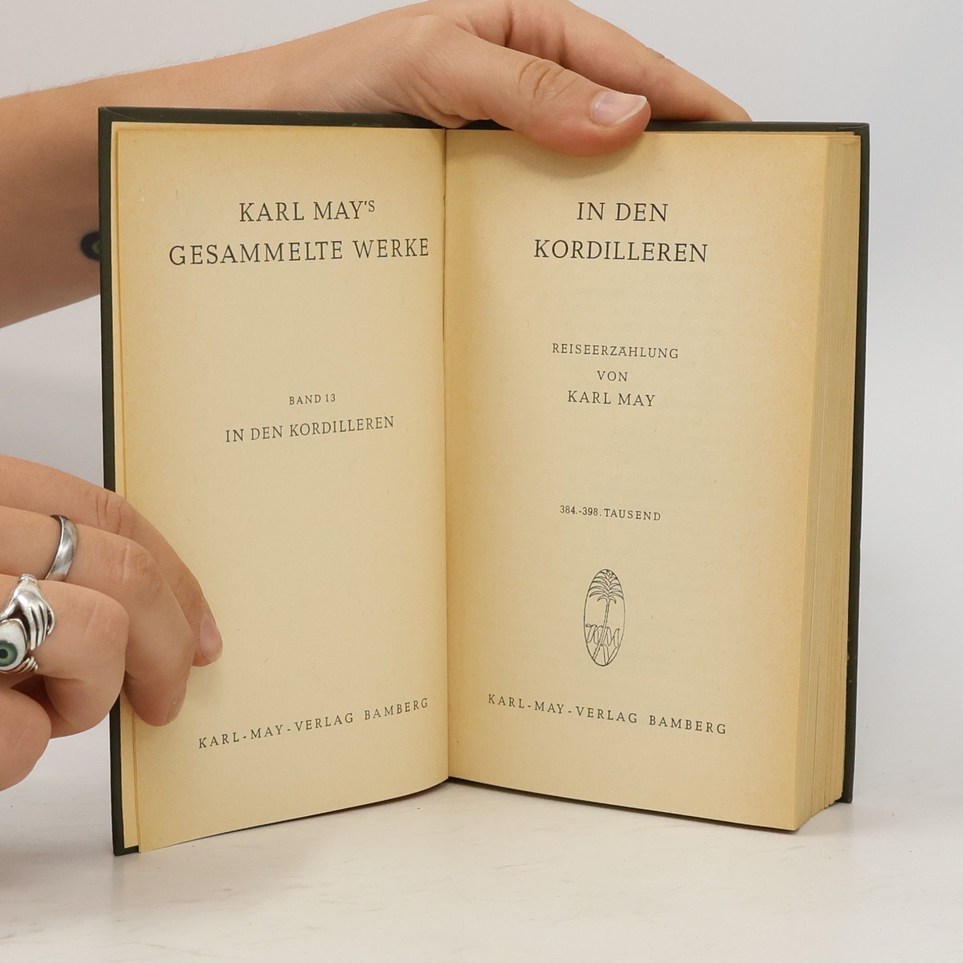 Karl May In den Kordilleren