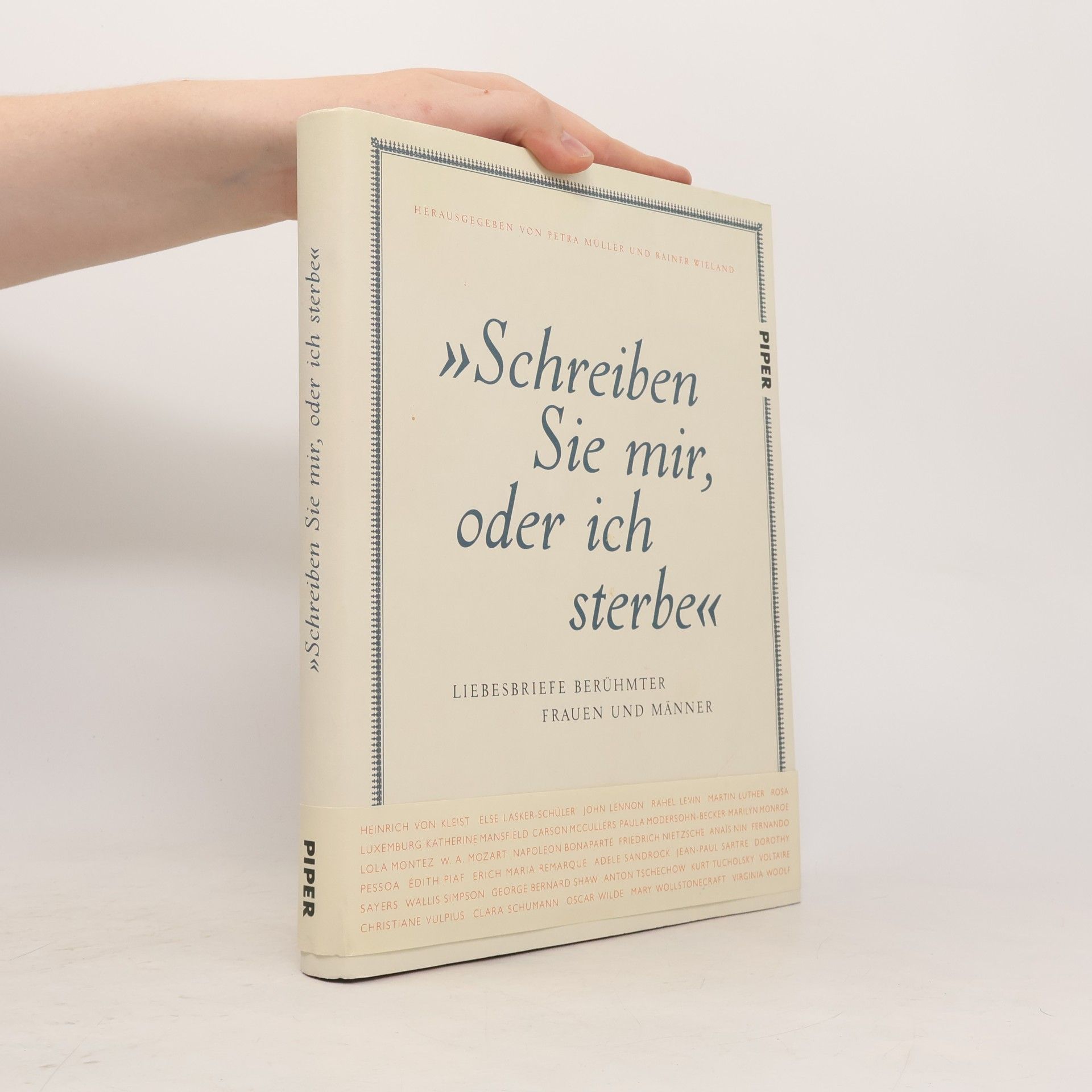 Petra Müllerová "Schreiben Sie mir, oder ich sterbe"