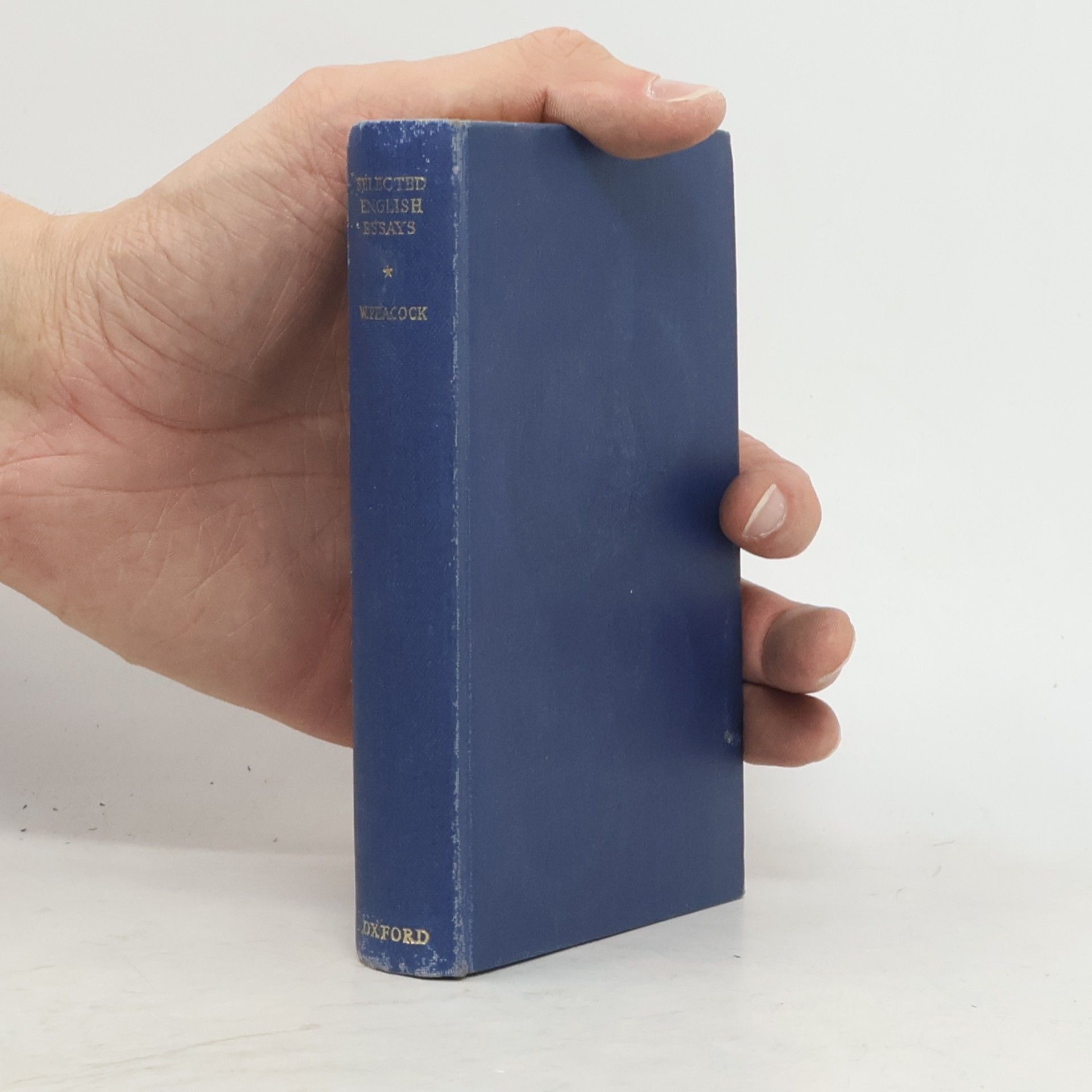 W. Peacock Selected English Essays