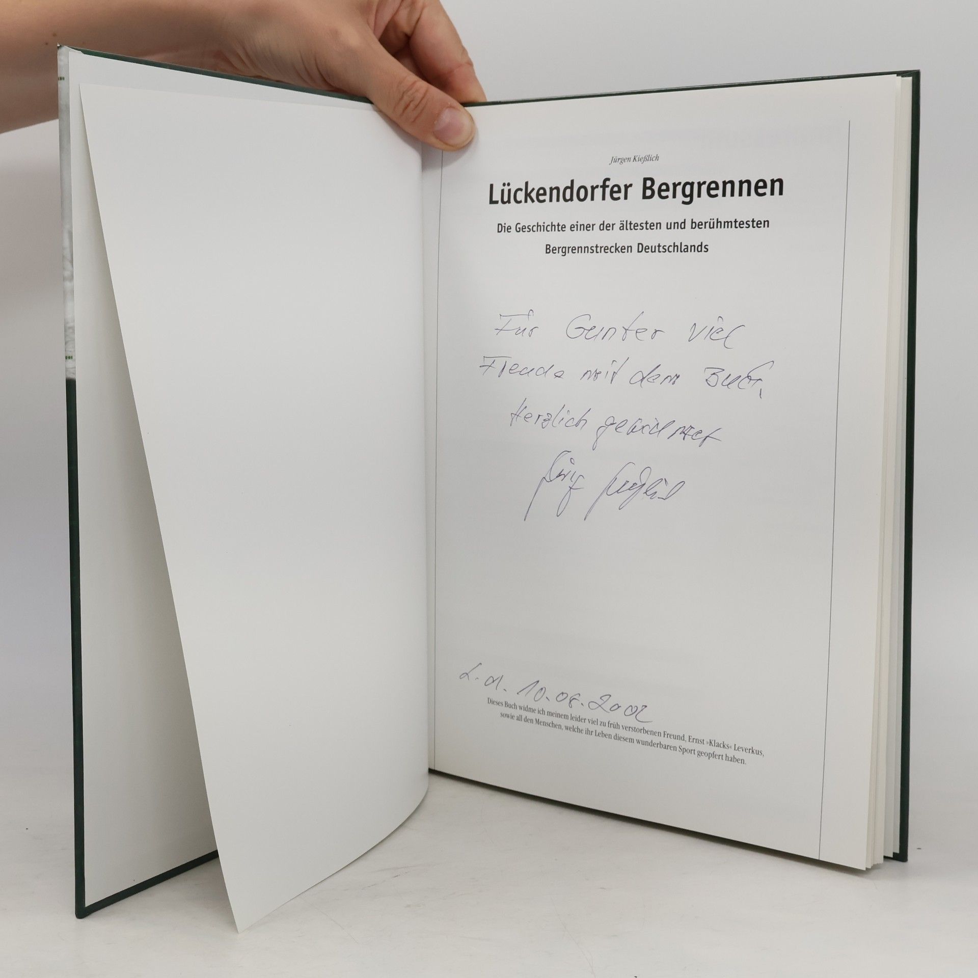 Jürgen Kießlich Lückendorfer Bergrennen: Die Geschichte einer der ältesten und berühmtesten Bergrennstrecken Deutschlands