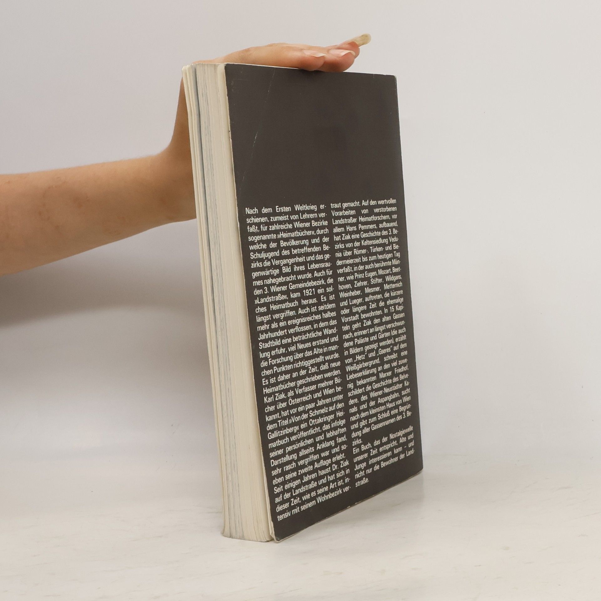 Karl Ziak Das neue Landstrasser Heimatbuch