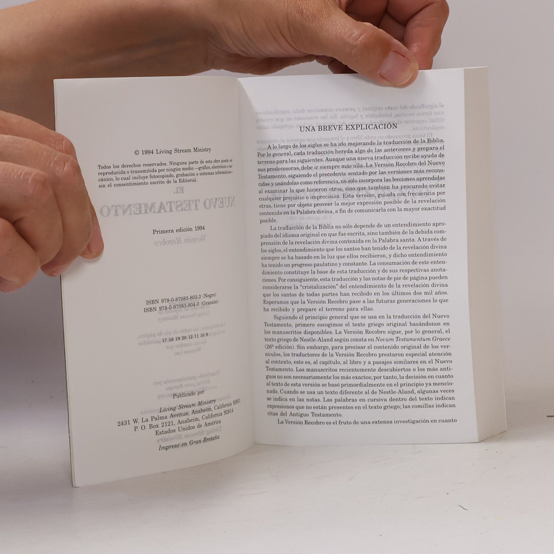 Collectif d'auteurs El Nuevo Testamento