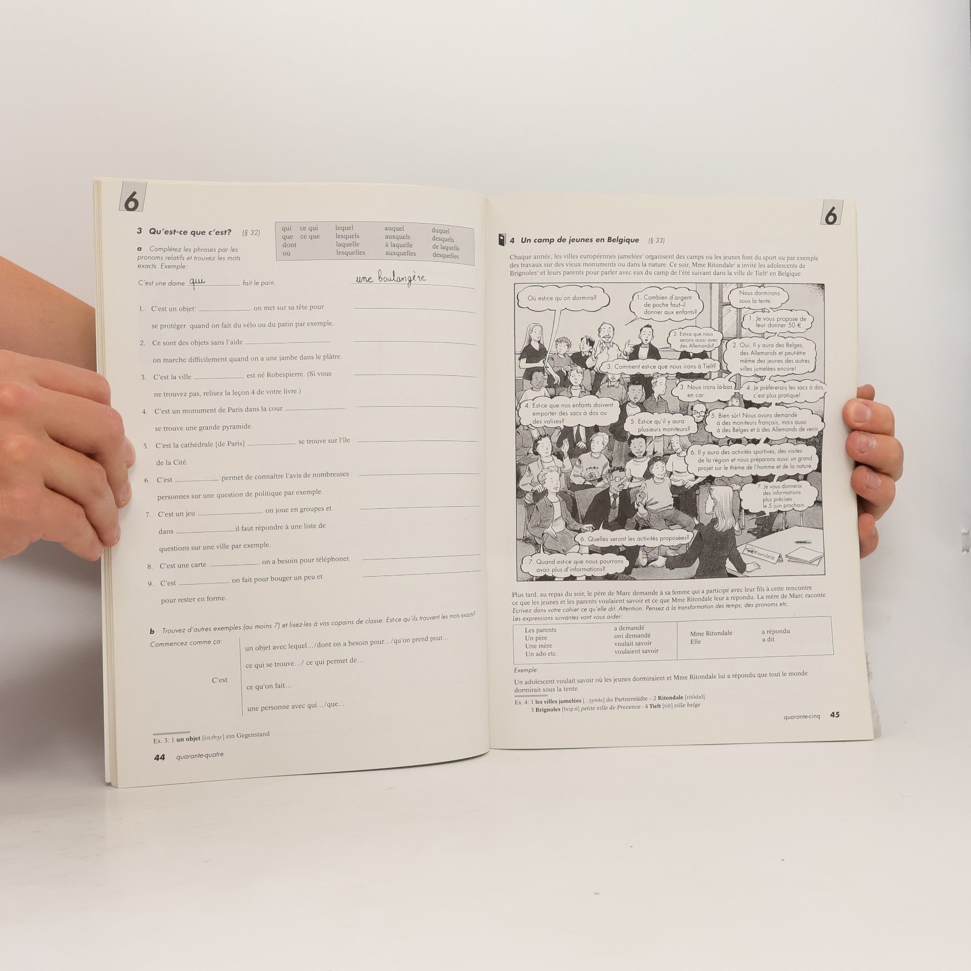 Monika Beutter Etudes Françaises - Découvertes - Série verte - 3: Cahier d'activités